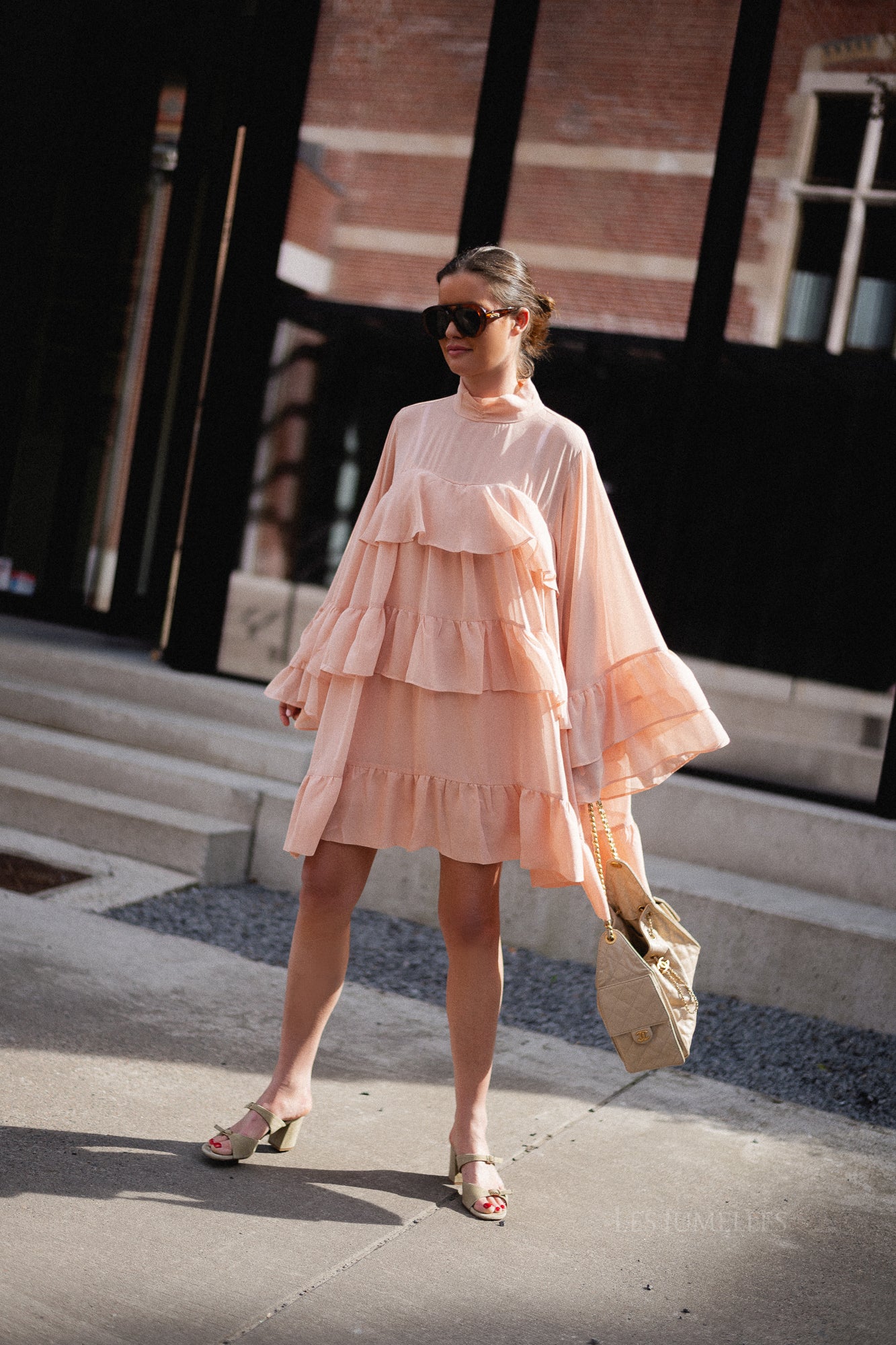 GZChiffany dress maple sugar