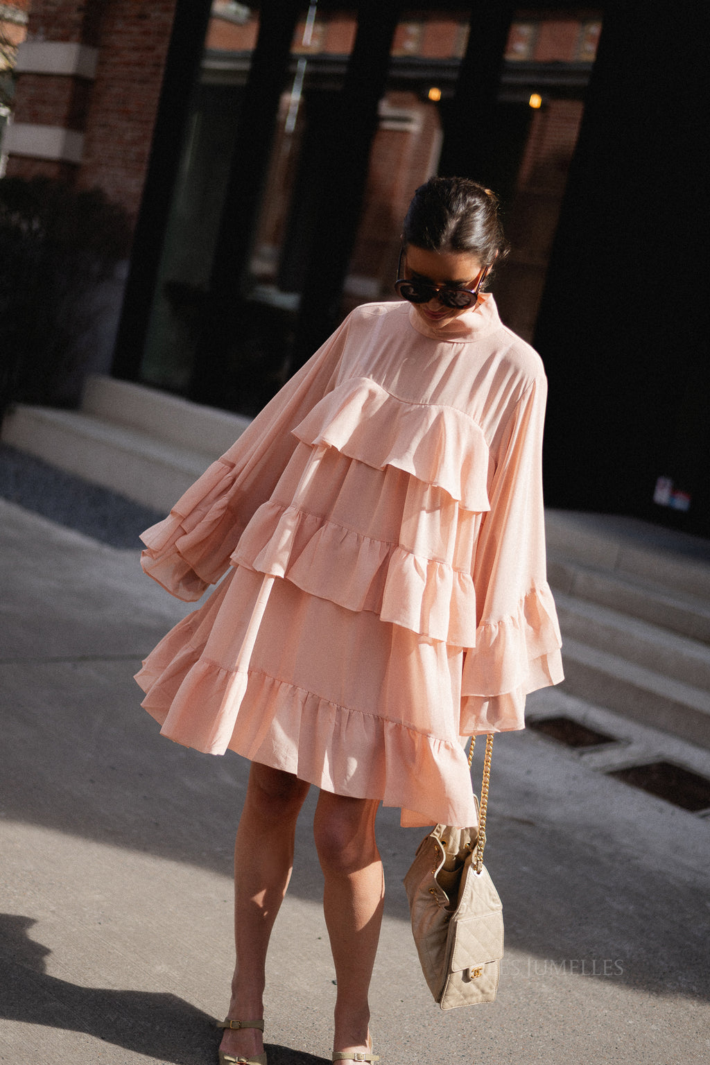 GZChiffany dress maple sugar