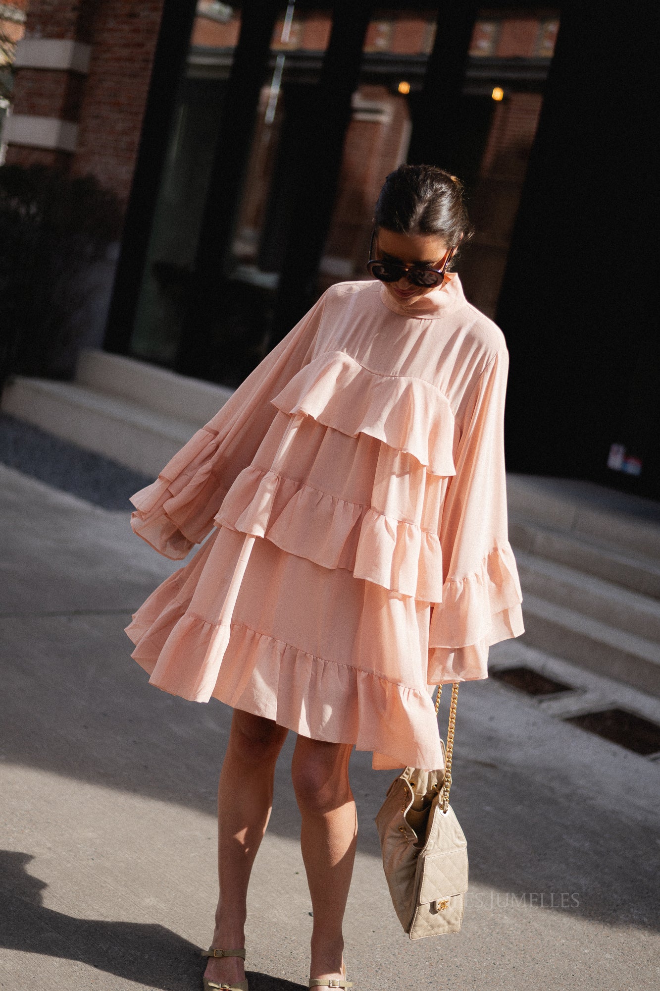 GZChiffany dress maple sugar