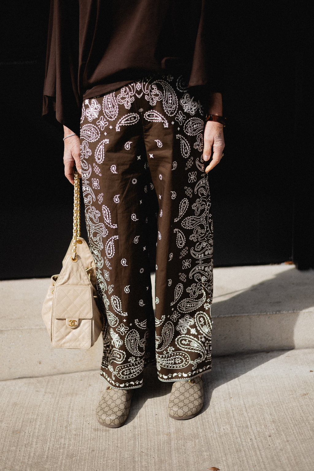 Jessy pants hot chocolate