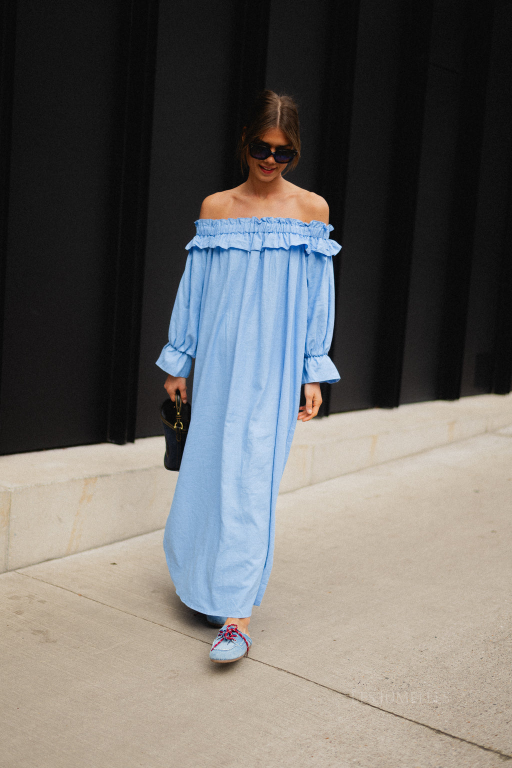 Josephine dress light blue