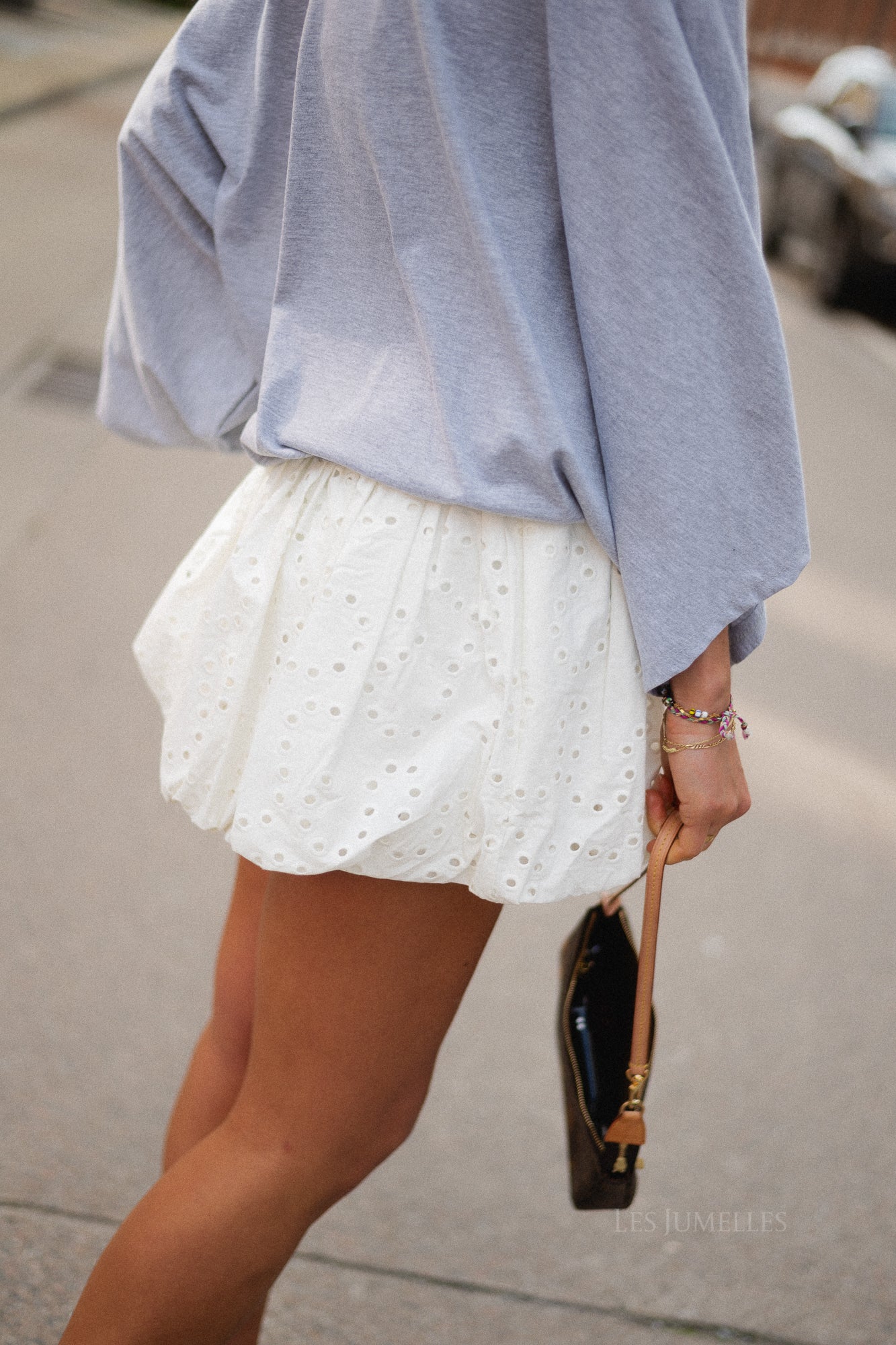 Friend skirt off white