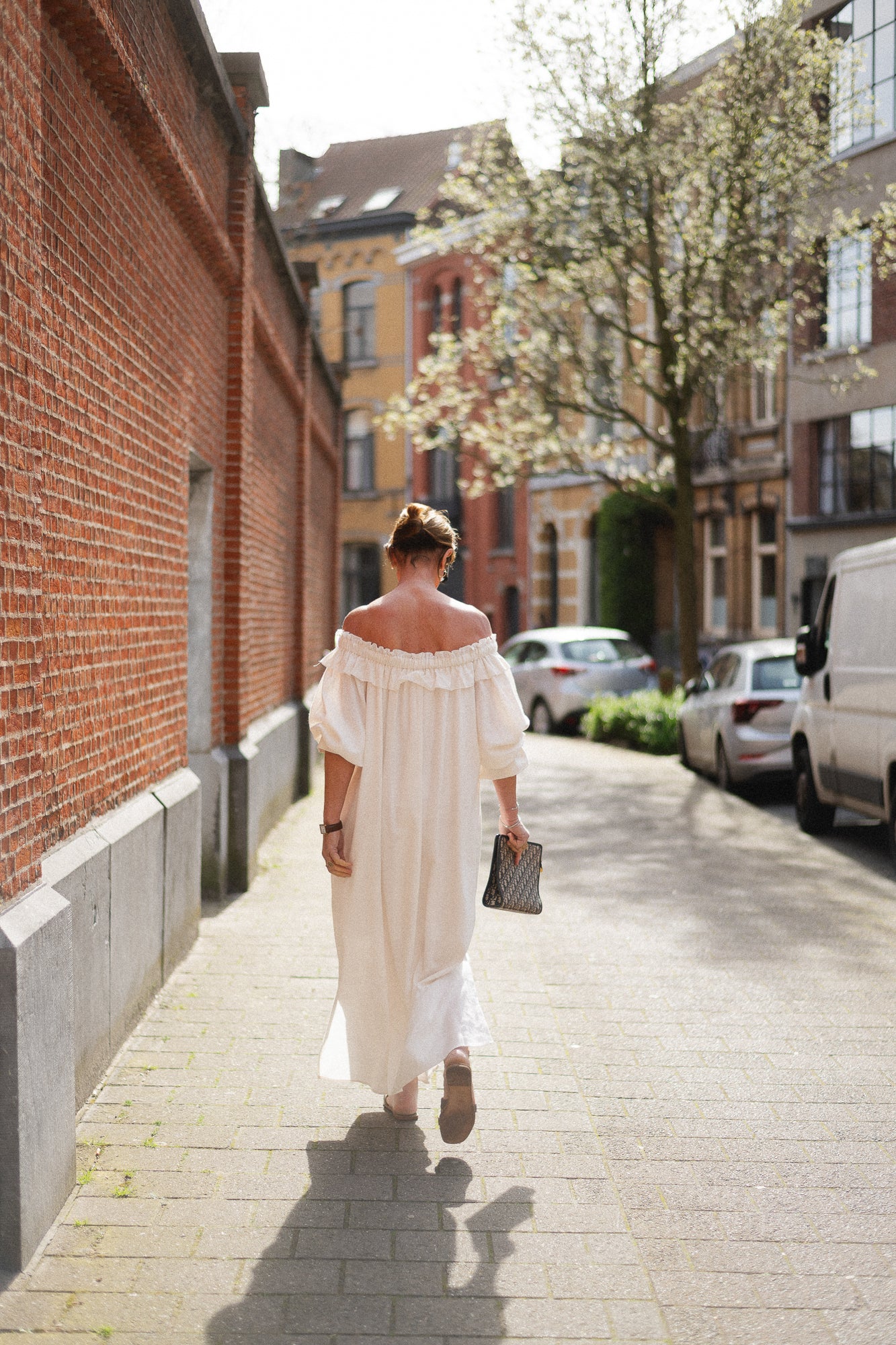 Josephine dress ecru