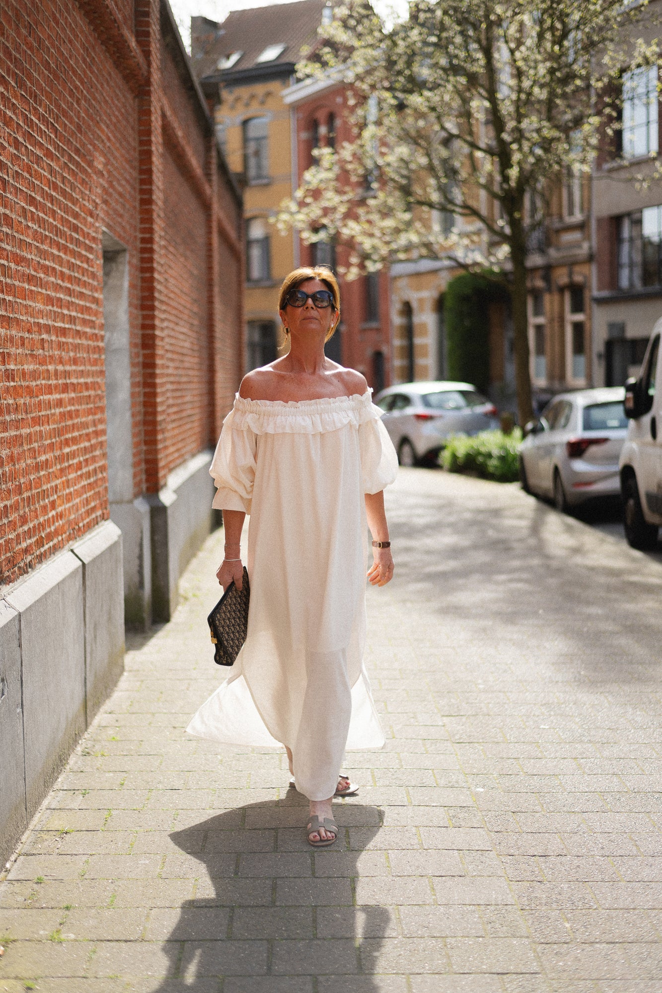 Josephine dress ecru