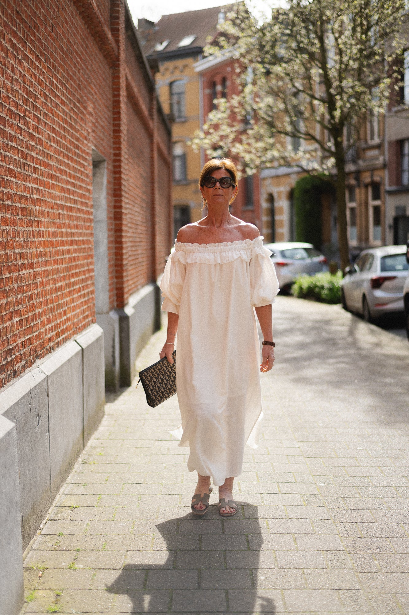 Josephine dress ecru