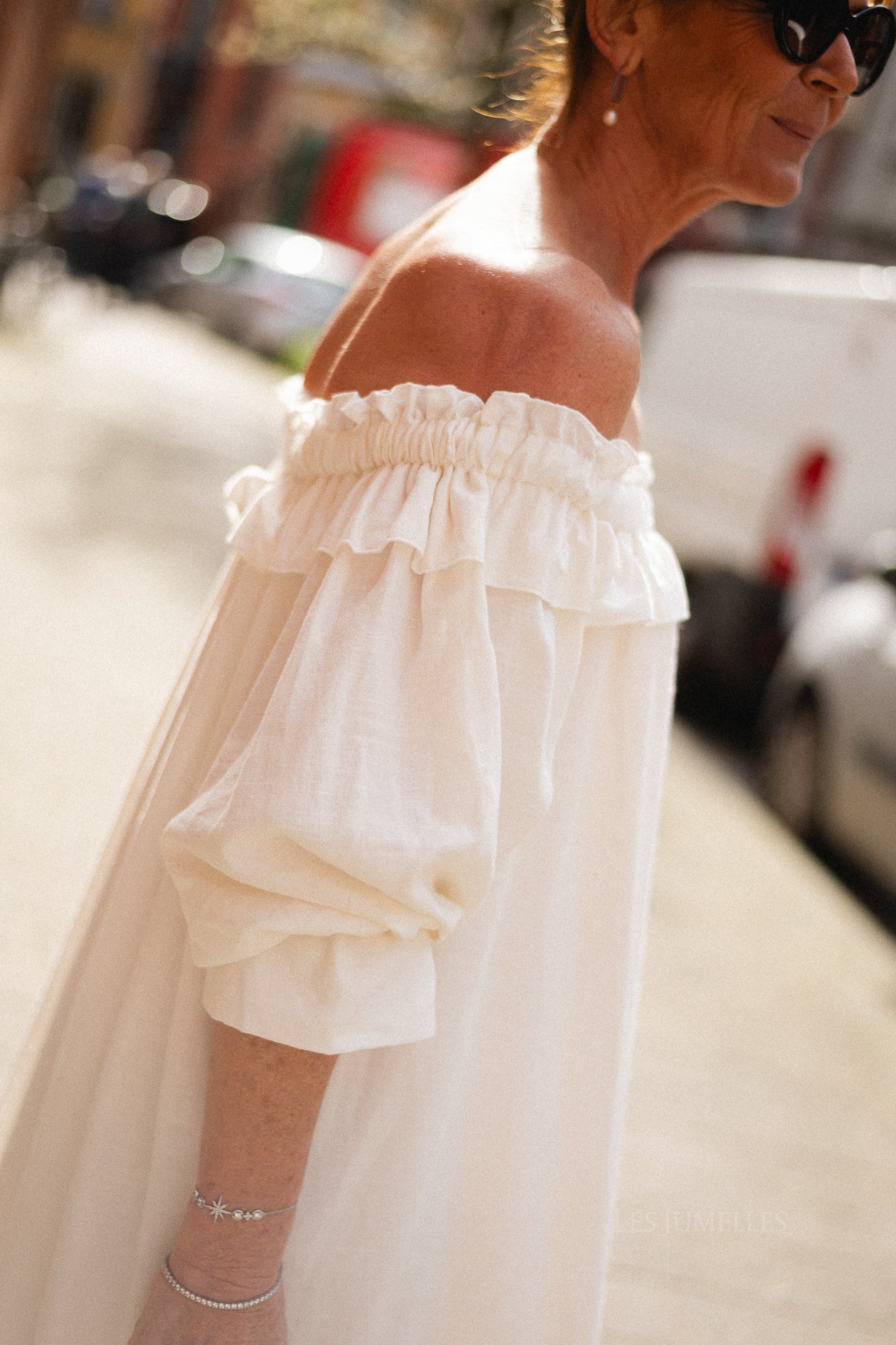 Josephine dress ecru