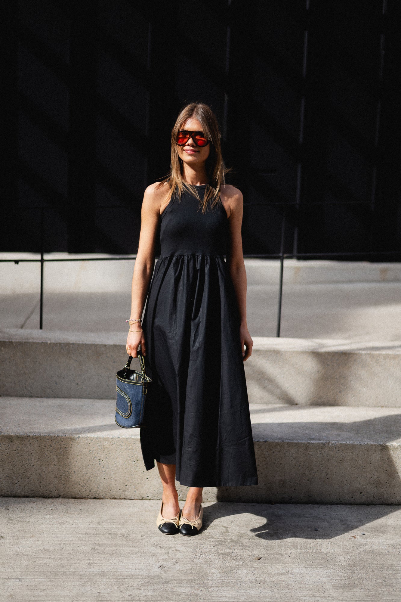 YASMiri SL long dress black