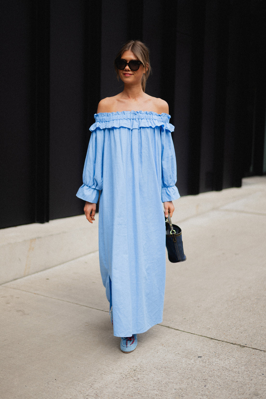 Josephine dress light blue