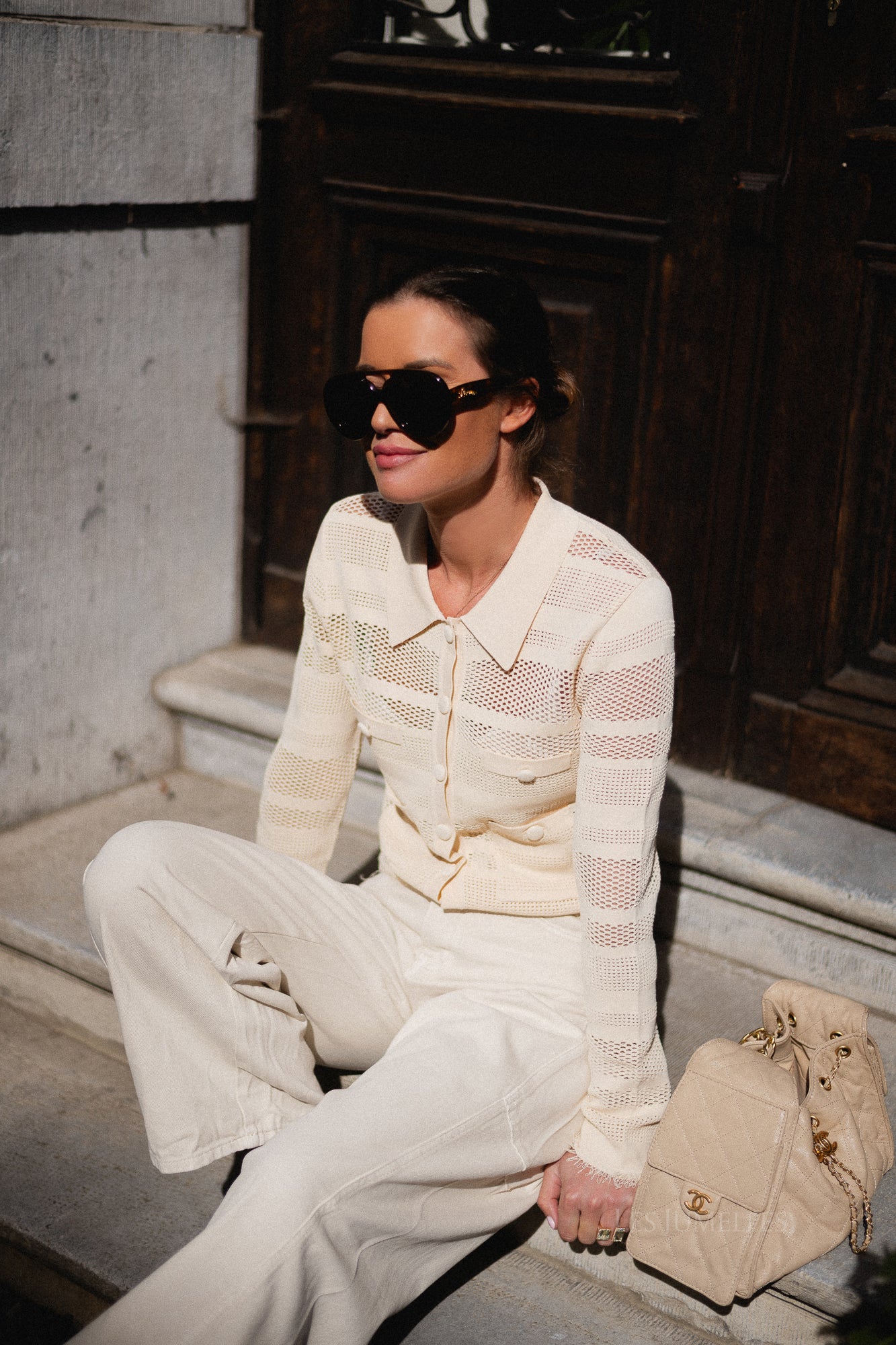 Gaelisi cardigan cream