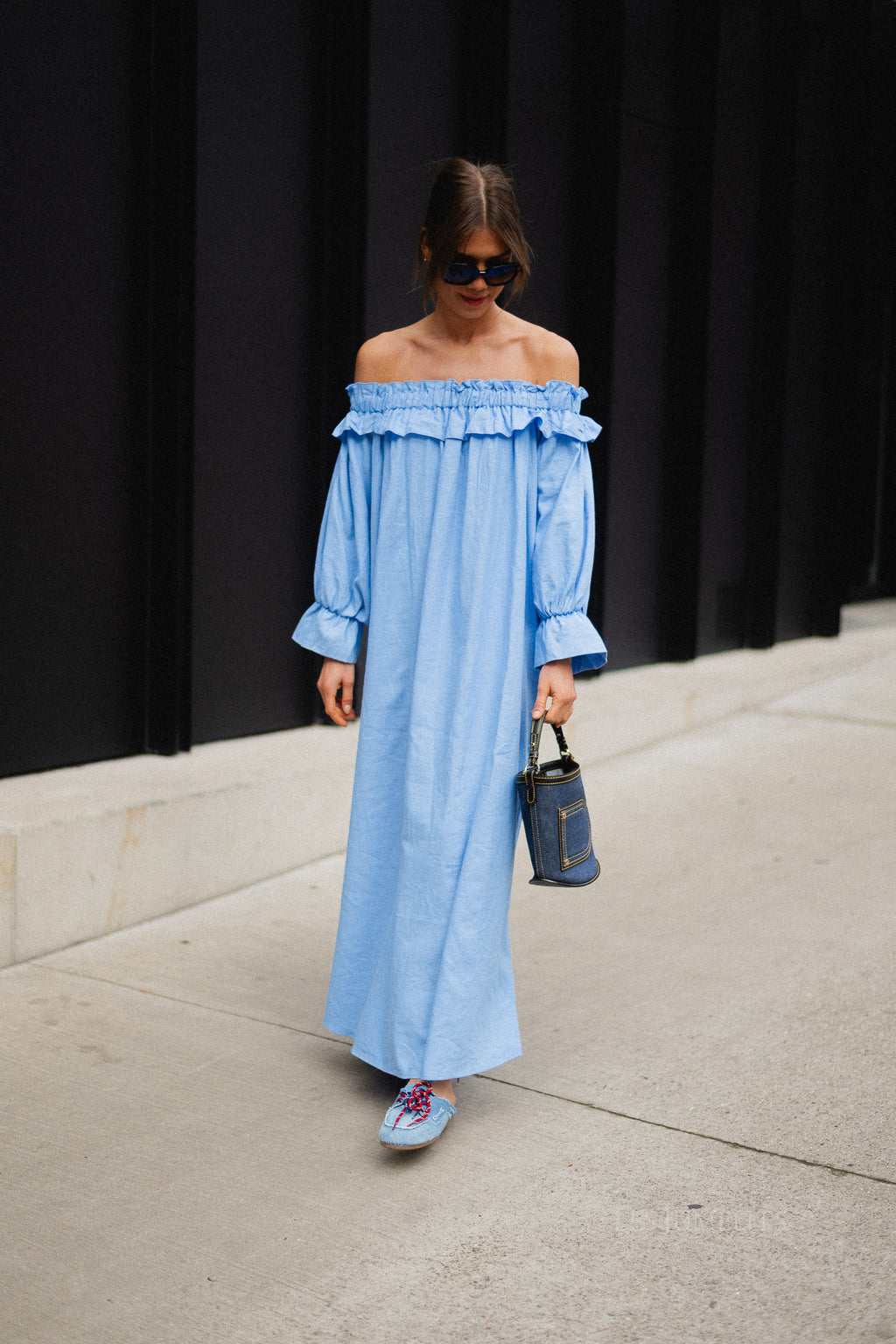 Josephine dress light blue