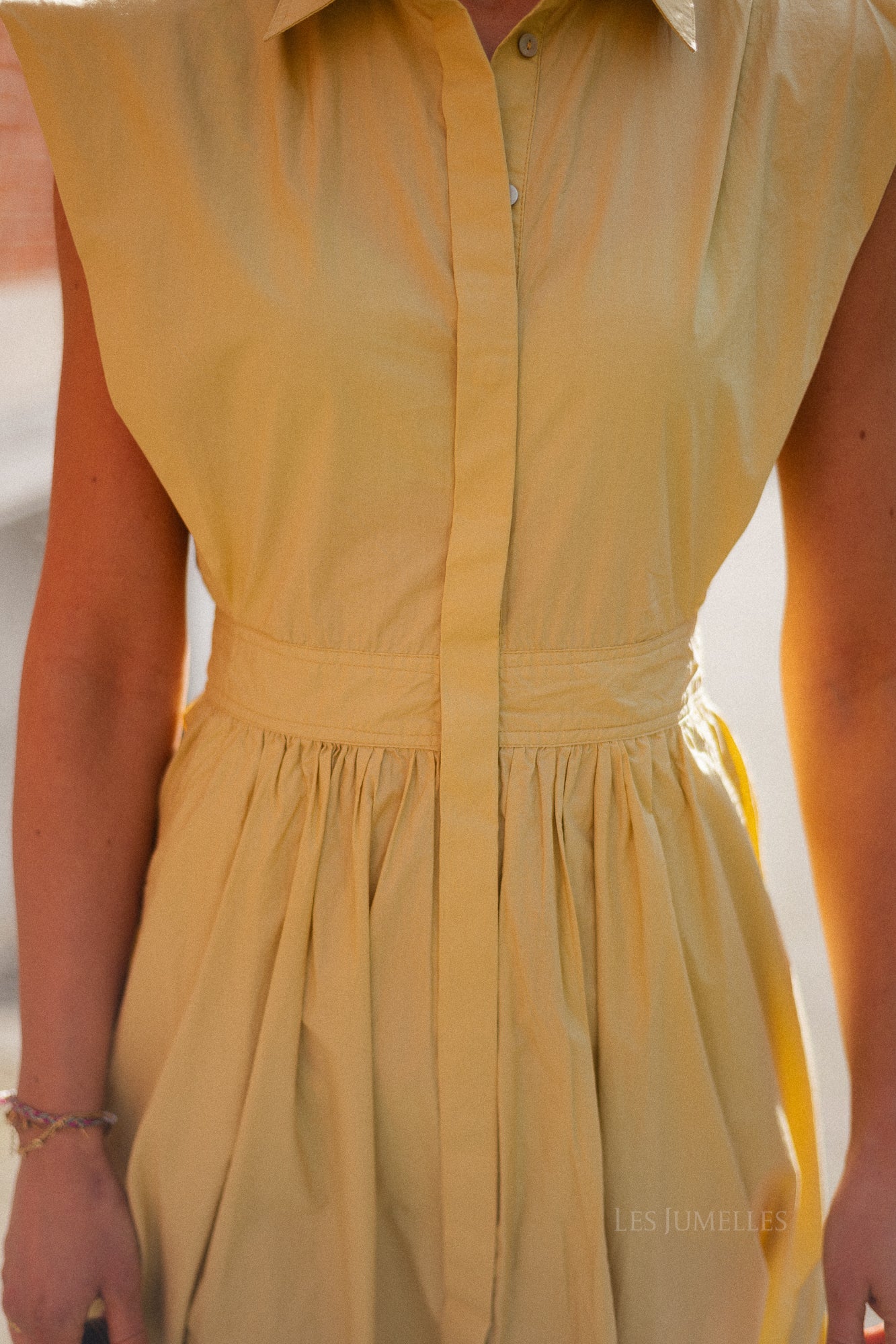 ROUAsher S/S midi dress silver fern