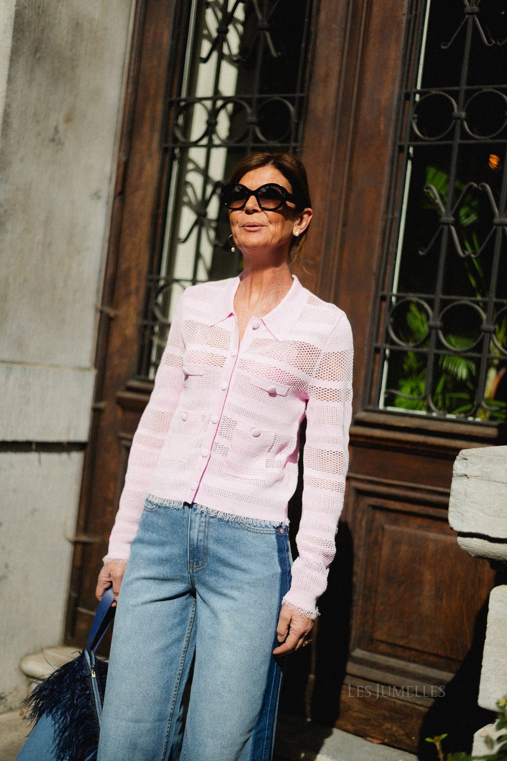 Gaelisi cardigan pink