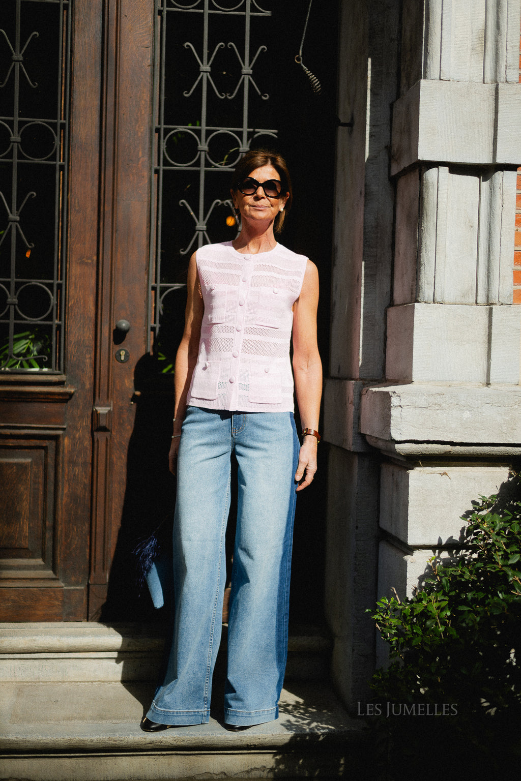 Geos vest pink