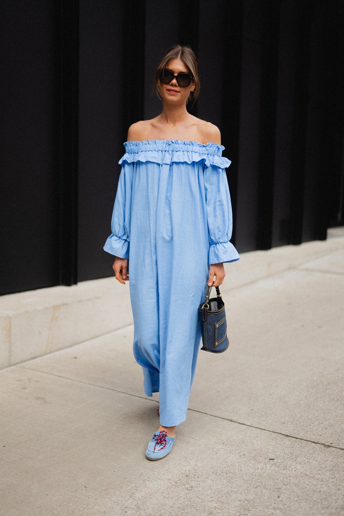 Josephine dress light blue