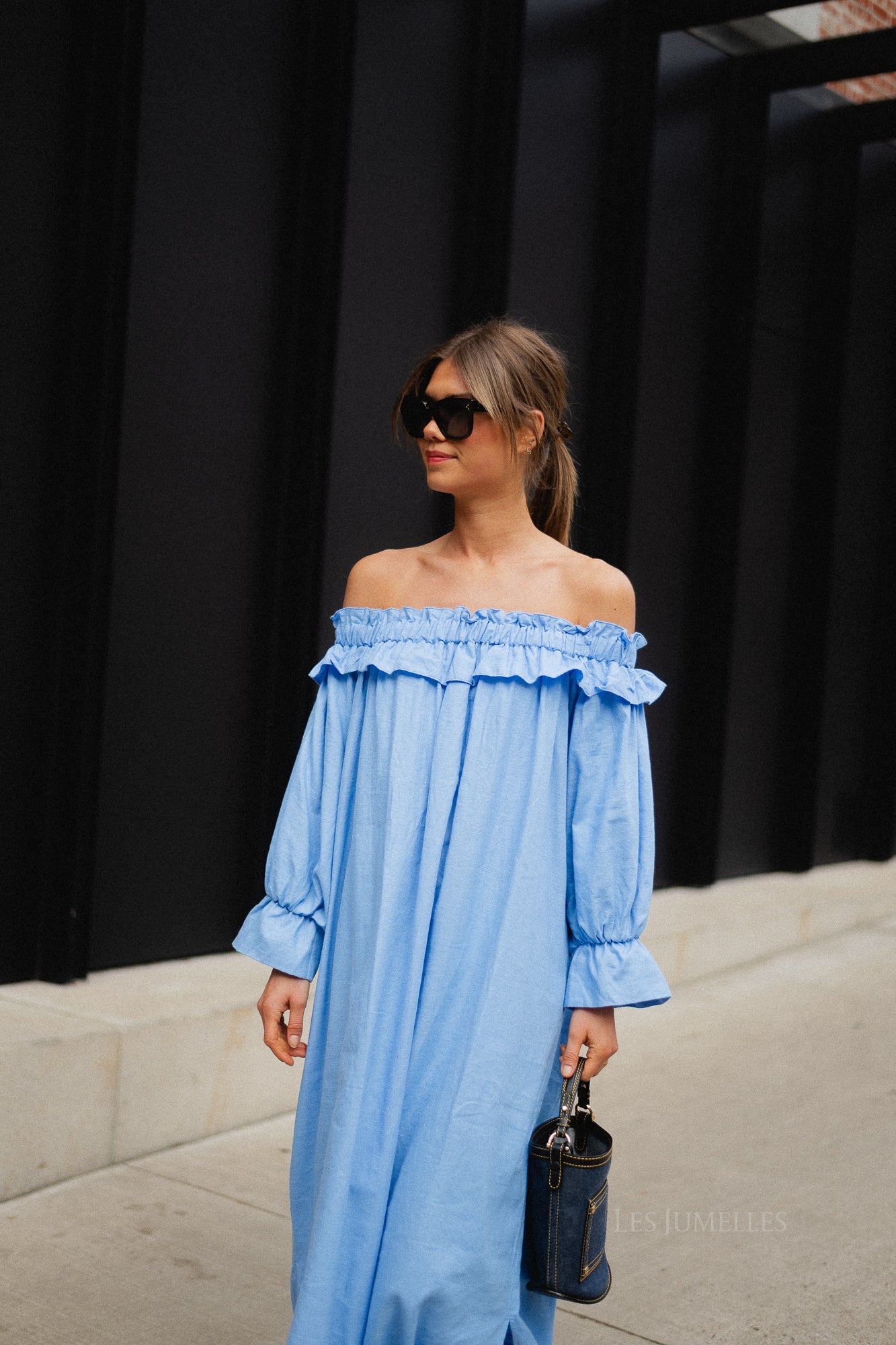 Josephine dress light blue