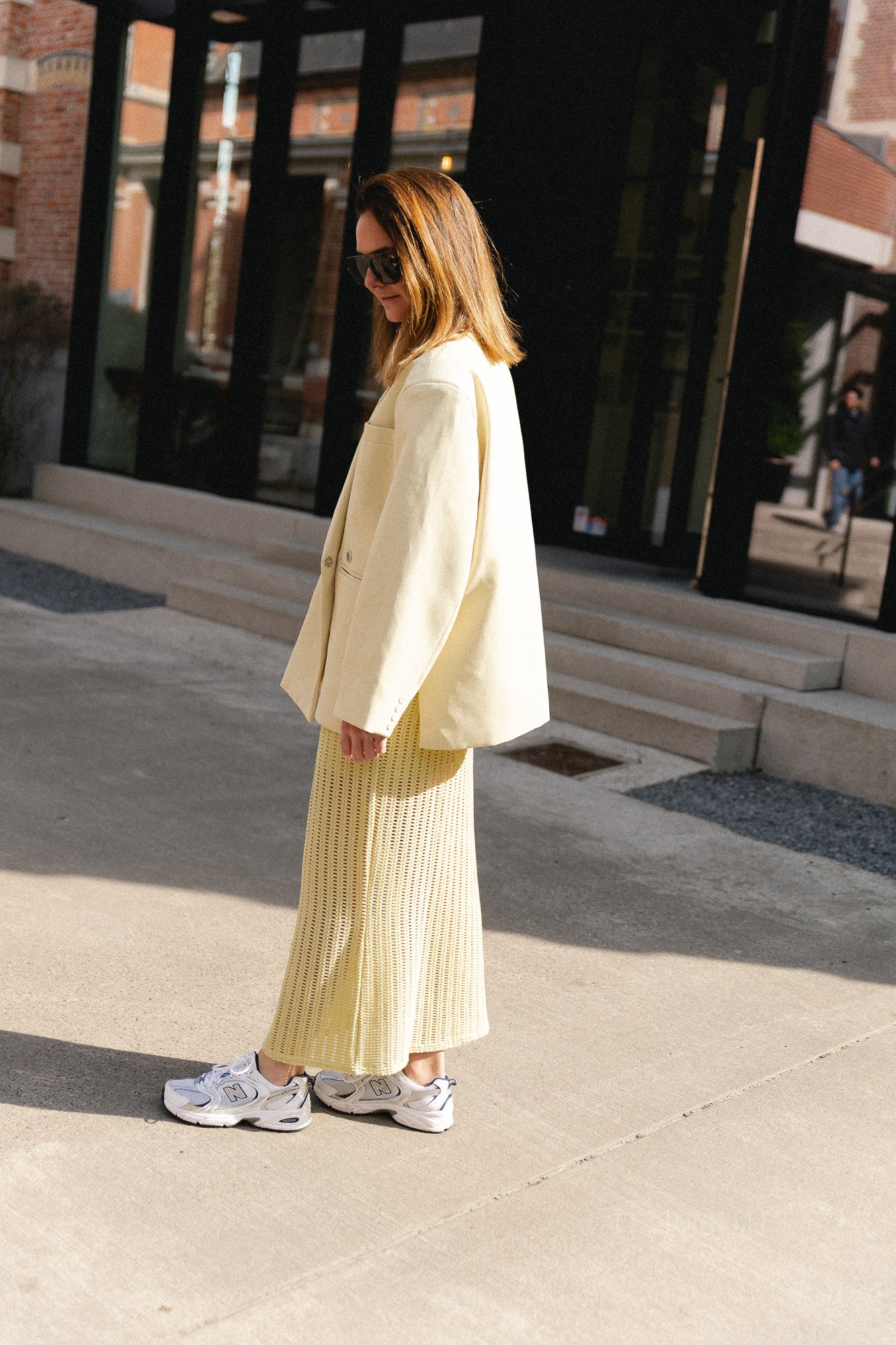 Suki skirt dusty yellow