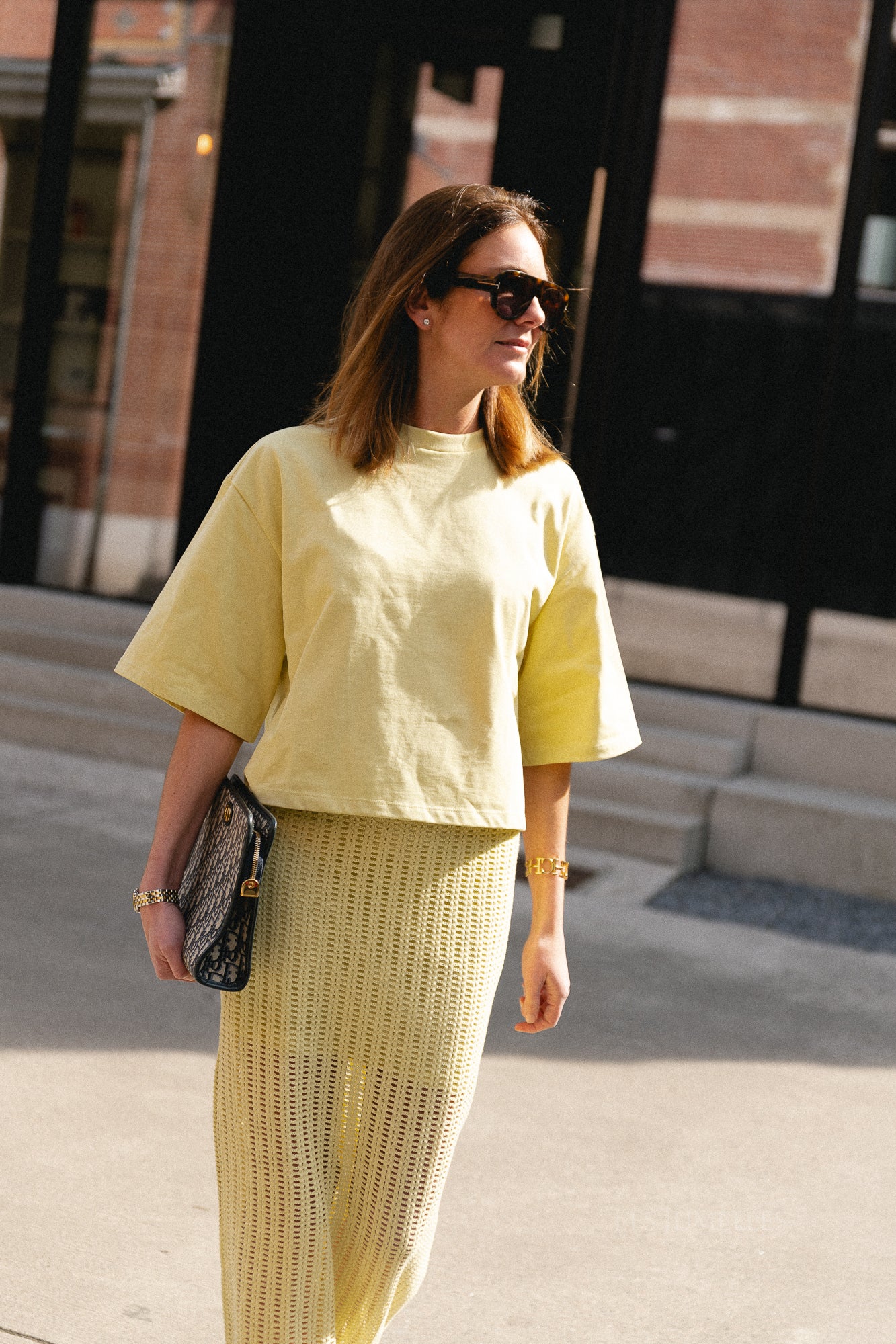 Suki skirt dusty yellow