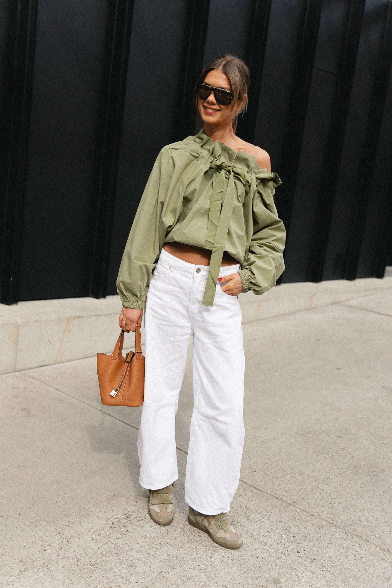 Isaline blouse khaki