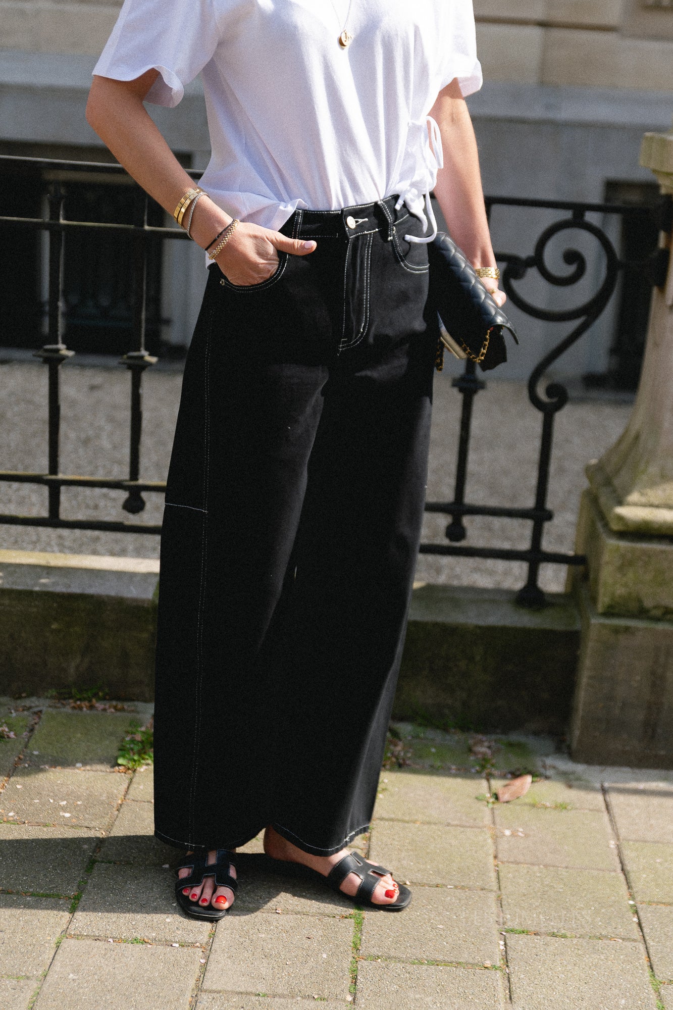 Bo barrel jeans black