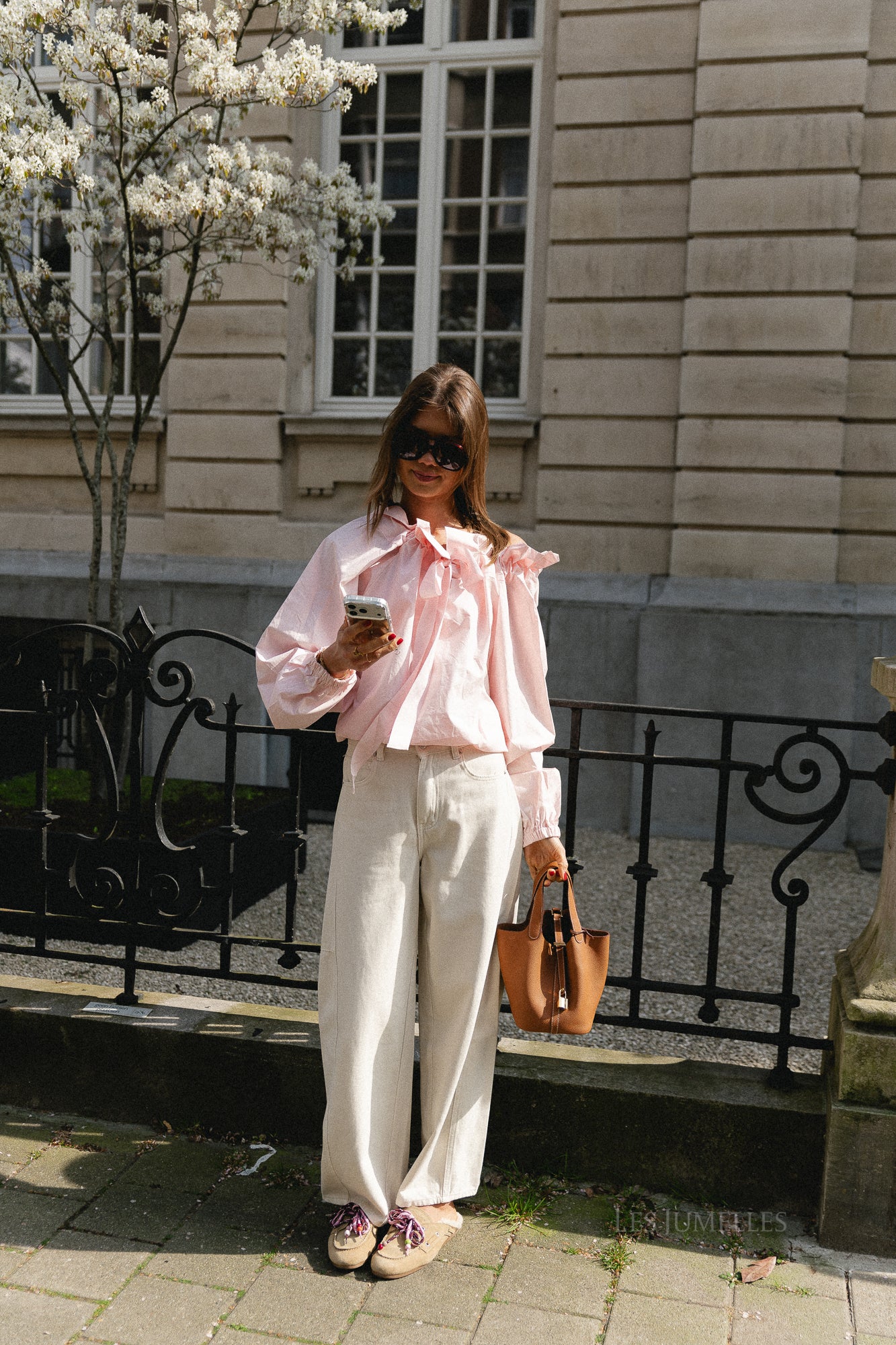 Isaline blouse baby pink