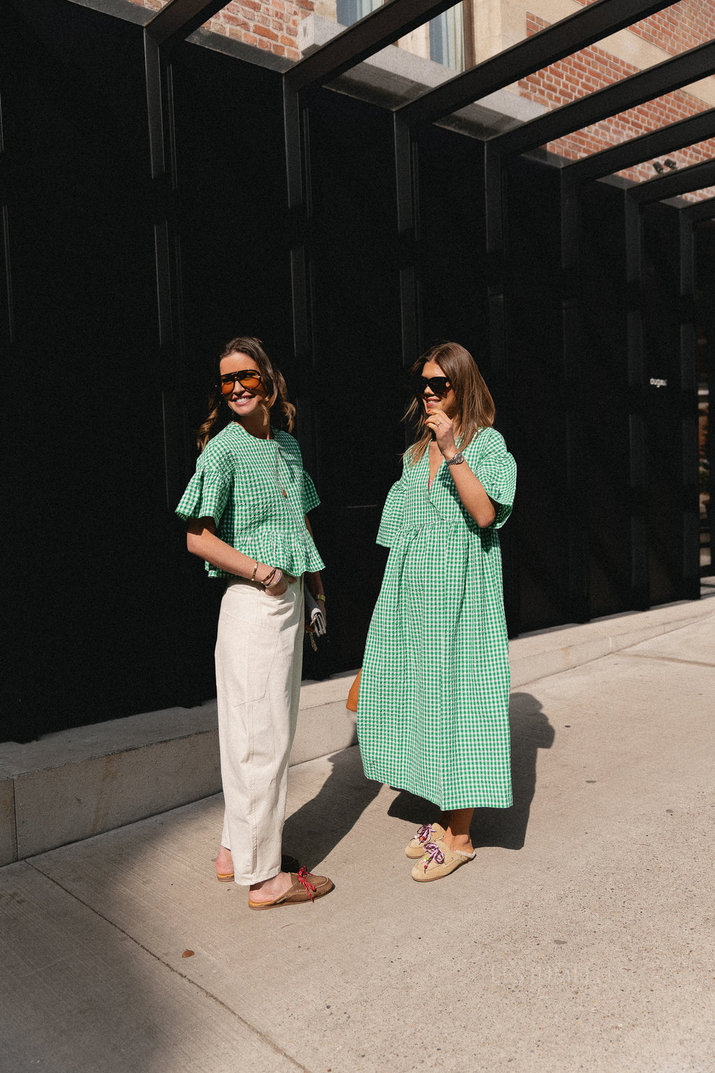 Tuala blouse jelly bean & ecru