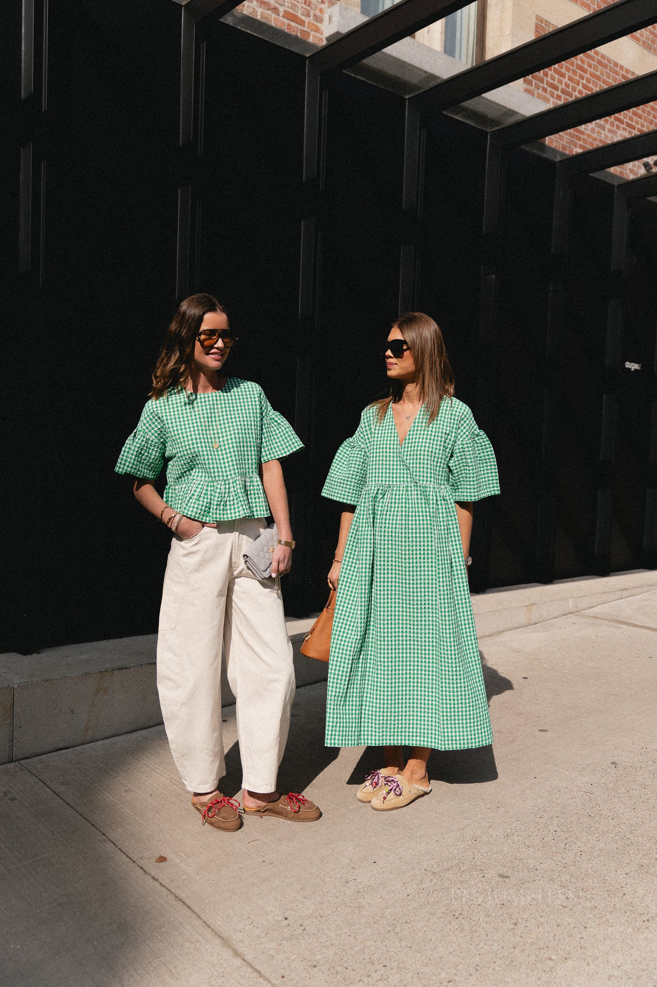 Eloy dress jelly bean & ecru