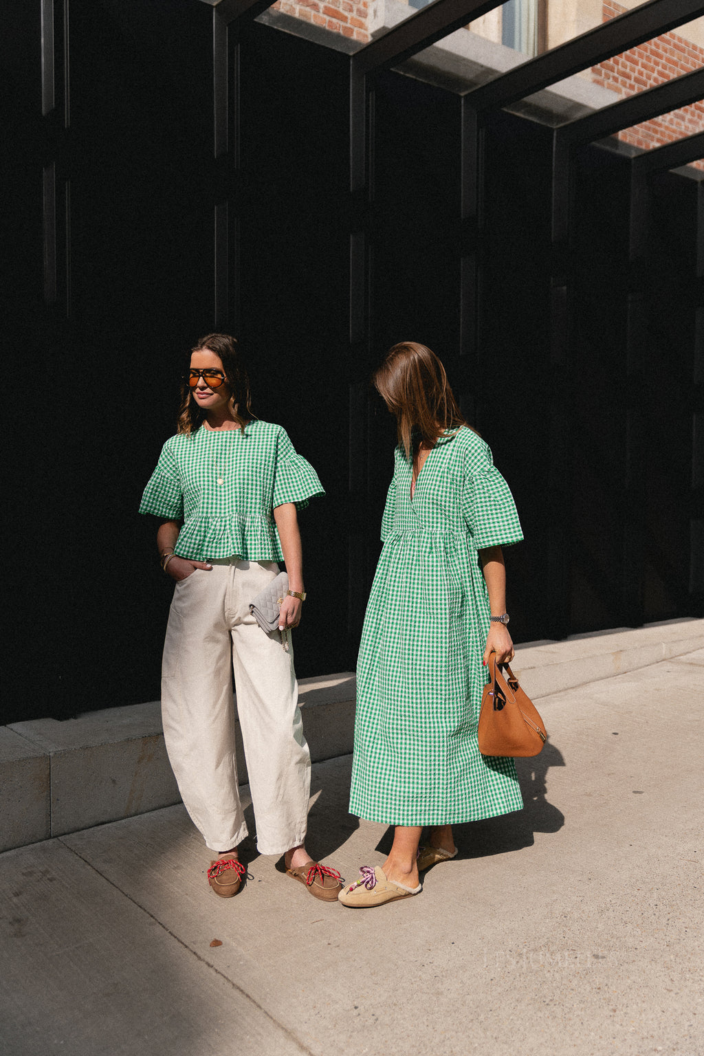 Tuala blouse jelly bean & ecru