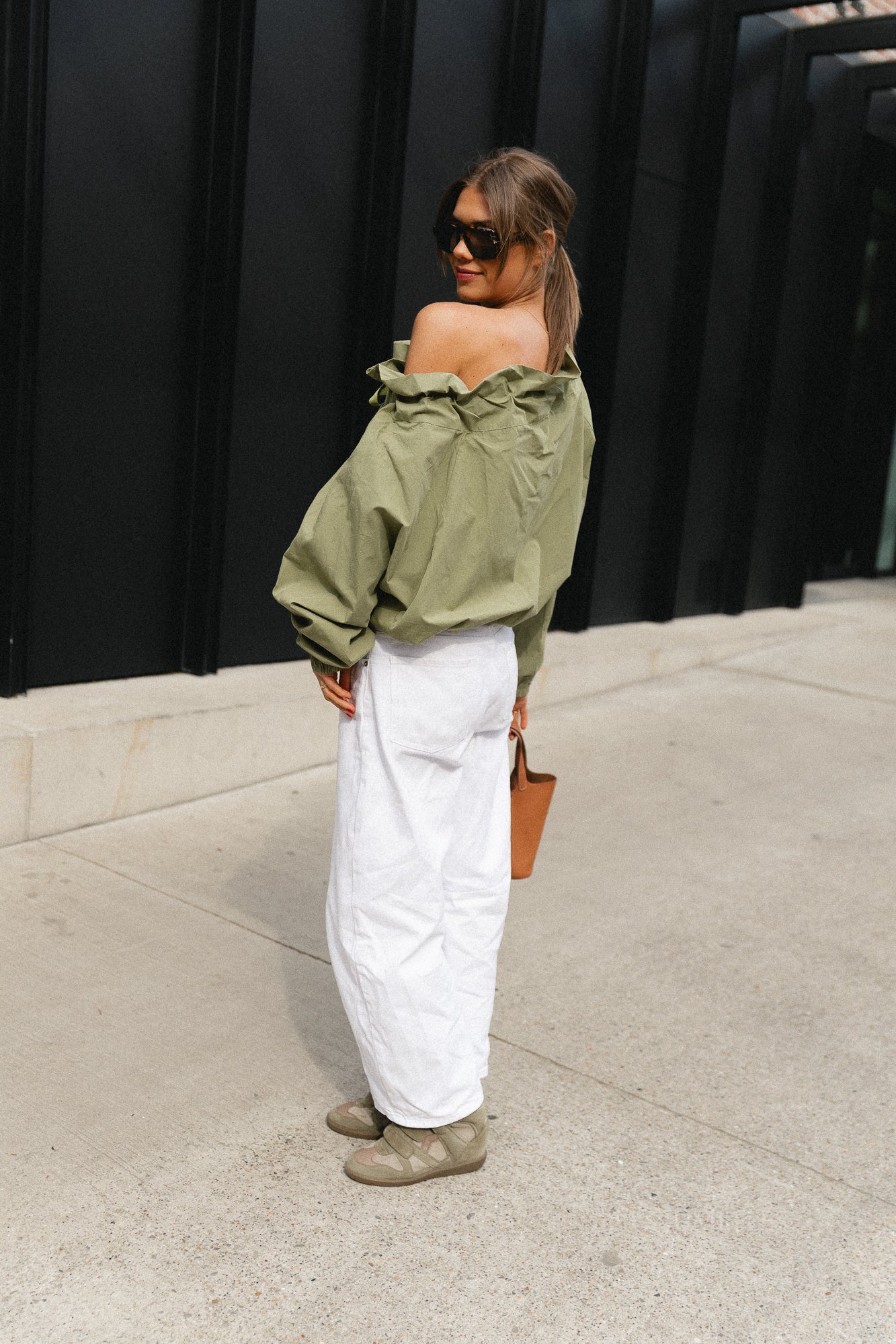 Isaline blouse khaki