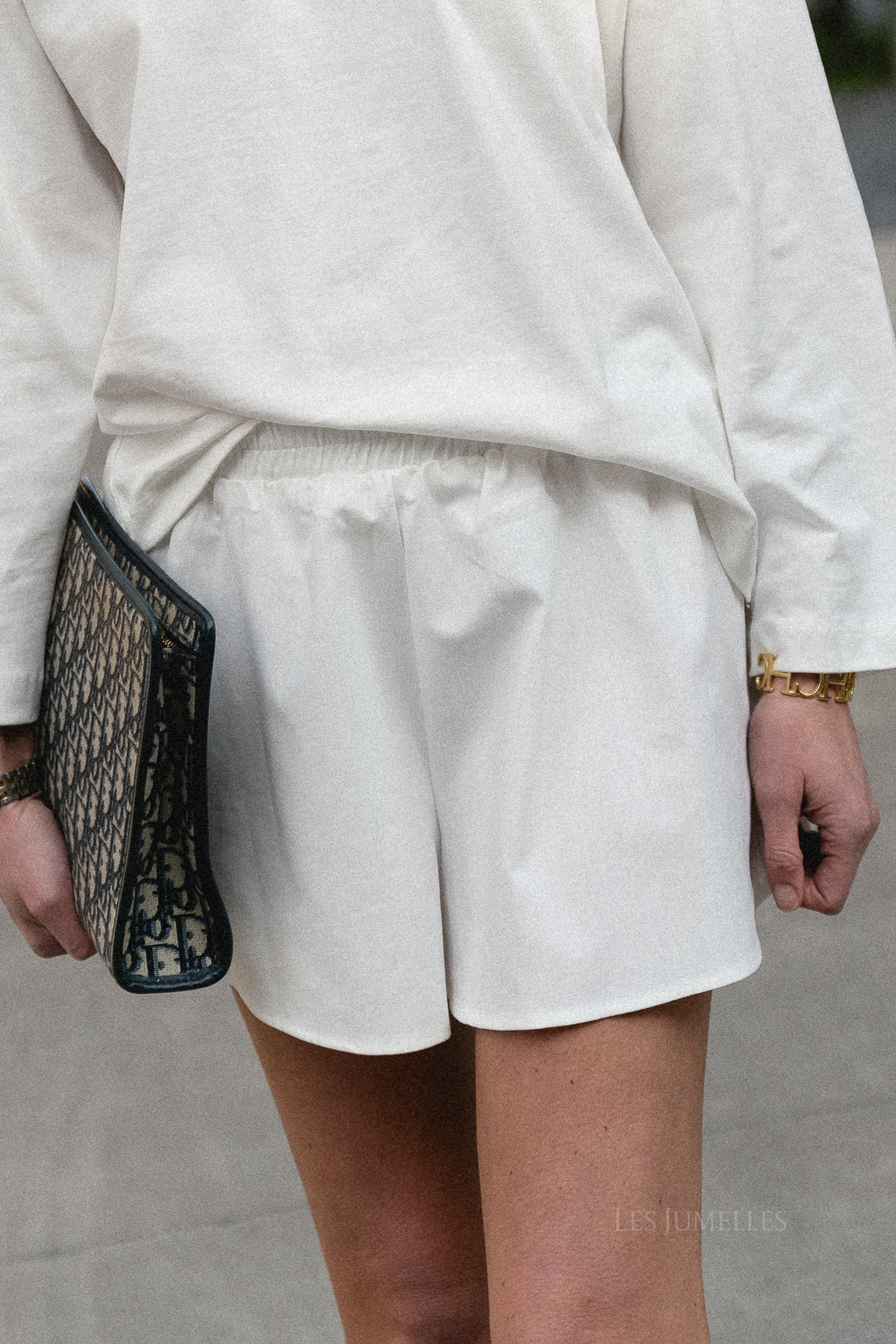 Louanne shorts white