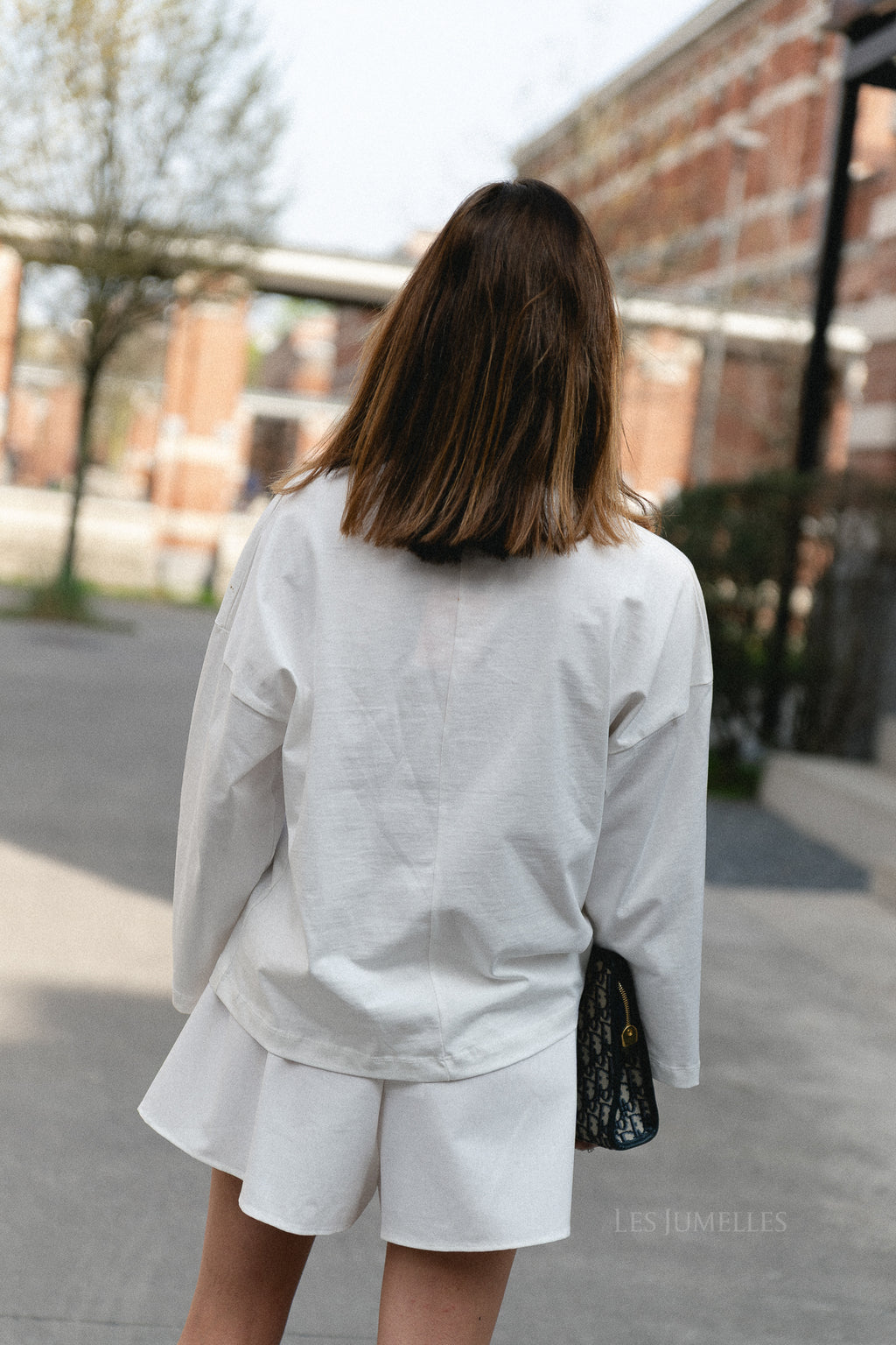 Louanne shorts white