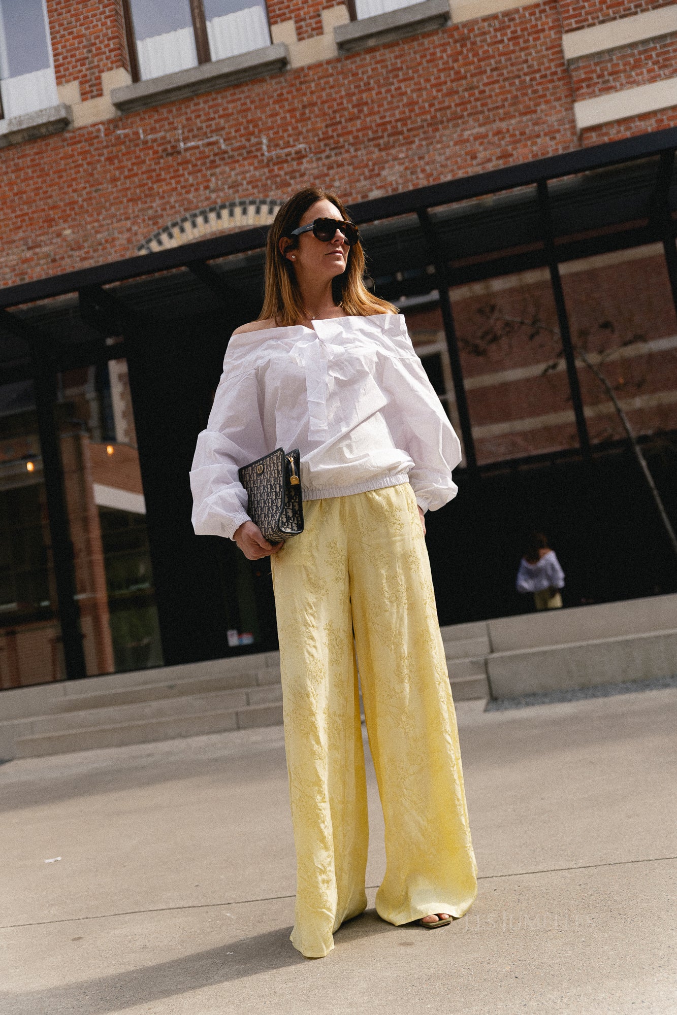 Rosie pants light yellow