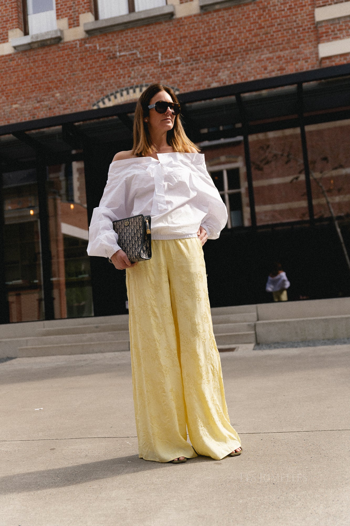 Rosie pants light yellow