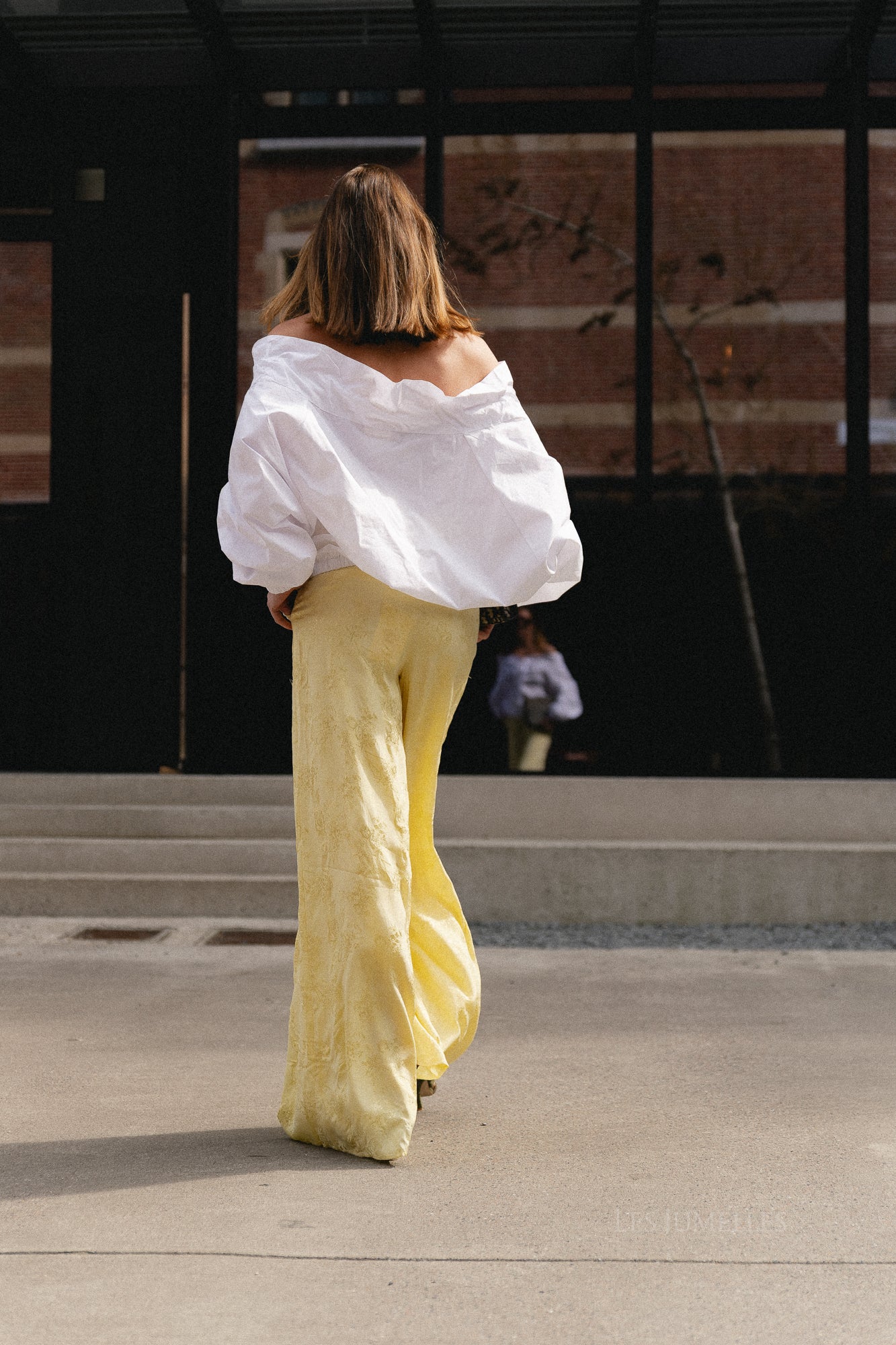 Rosie pants light yellow
