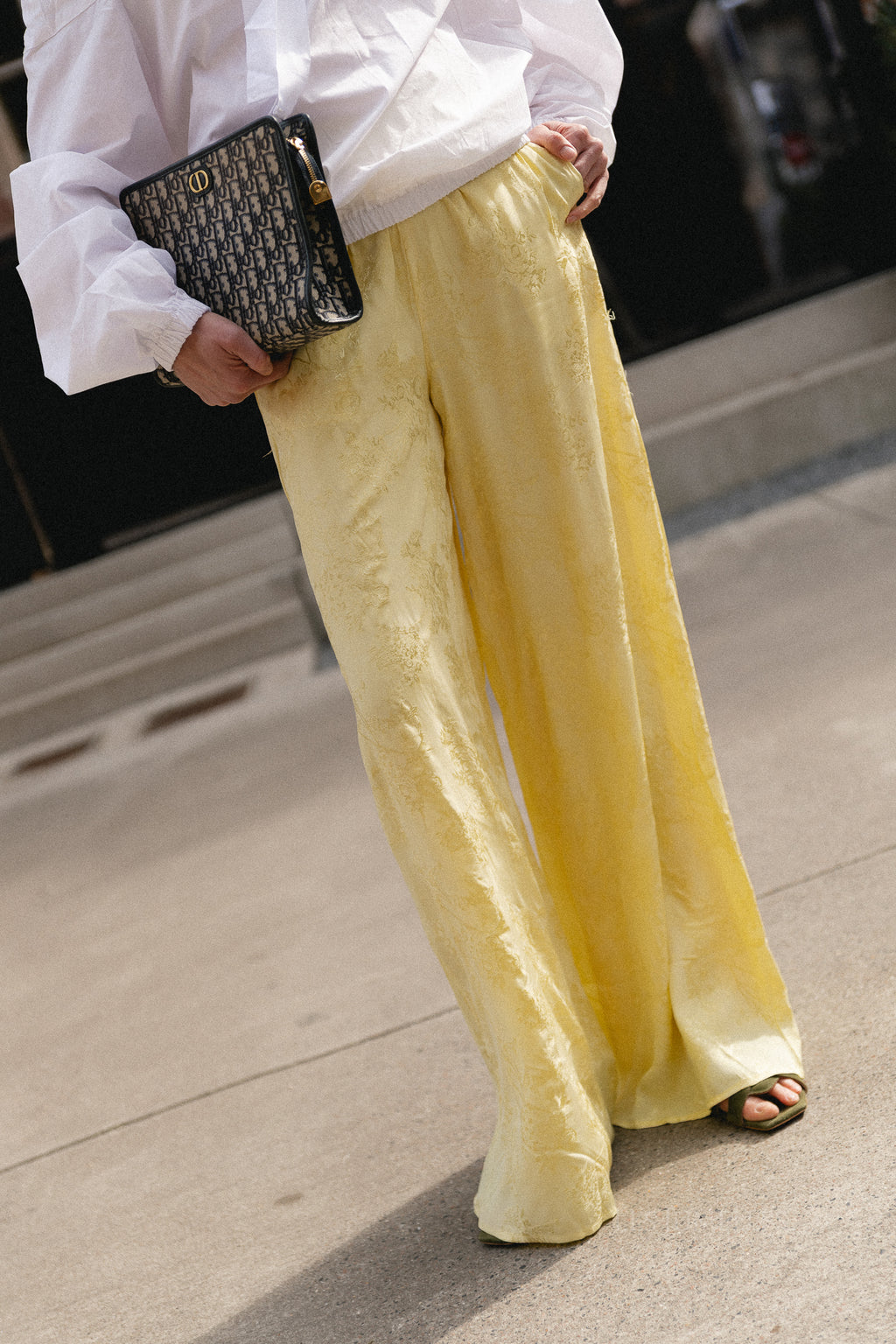 Rosie pants light yellow