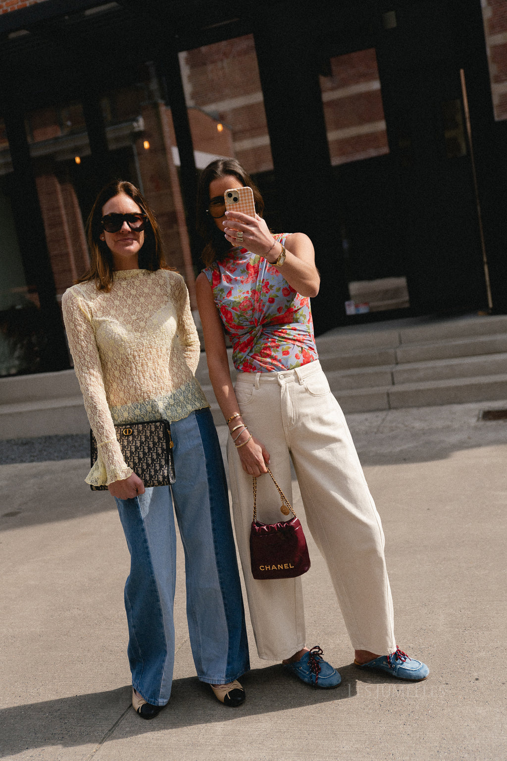 Kaya LS lace top yellow