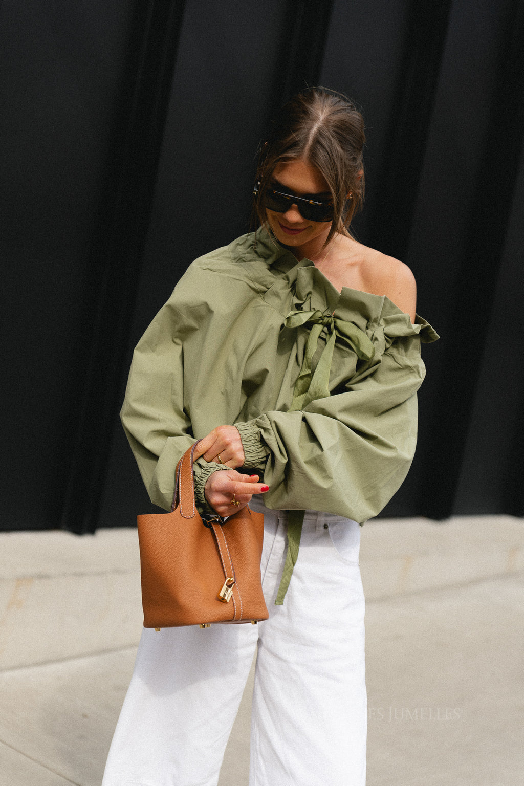 Isaline blouse khaki