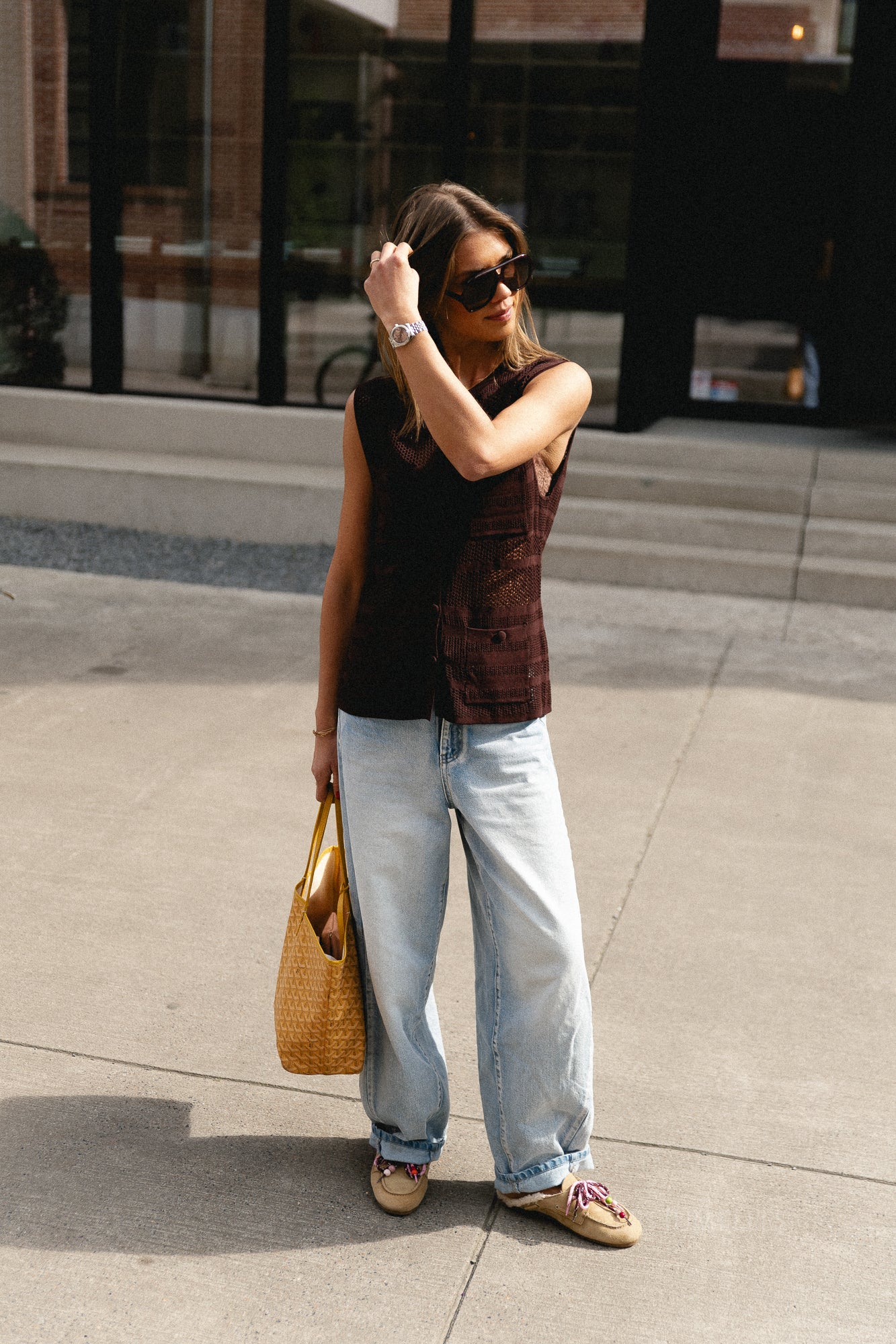 Geos vest hot chocolate