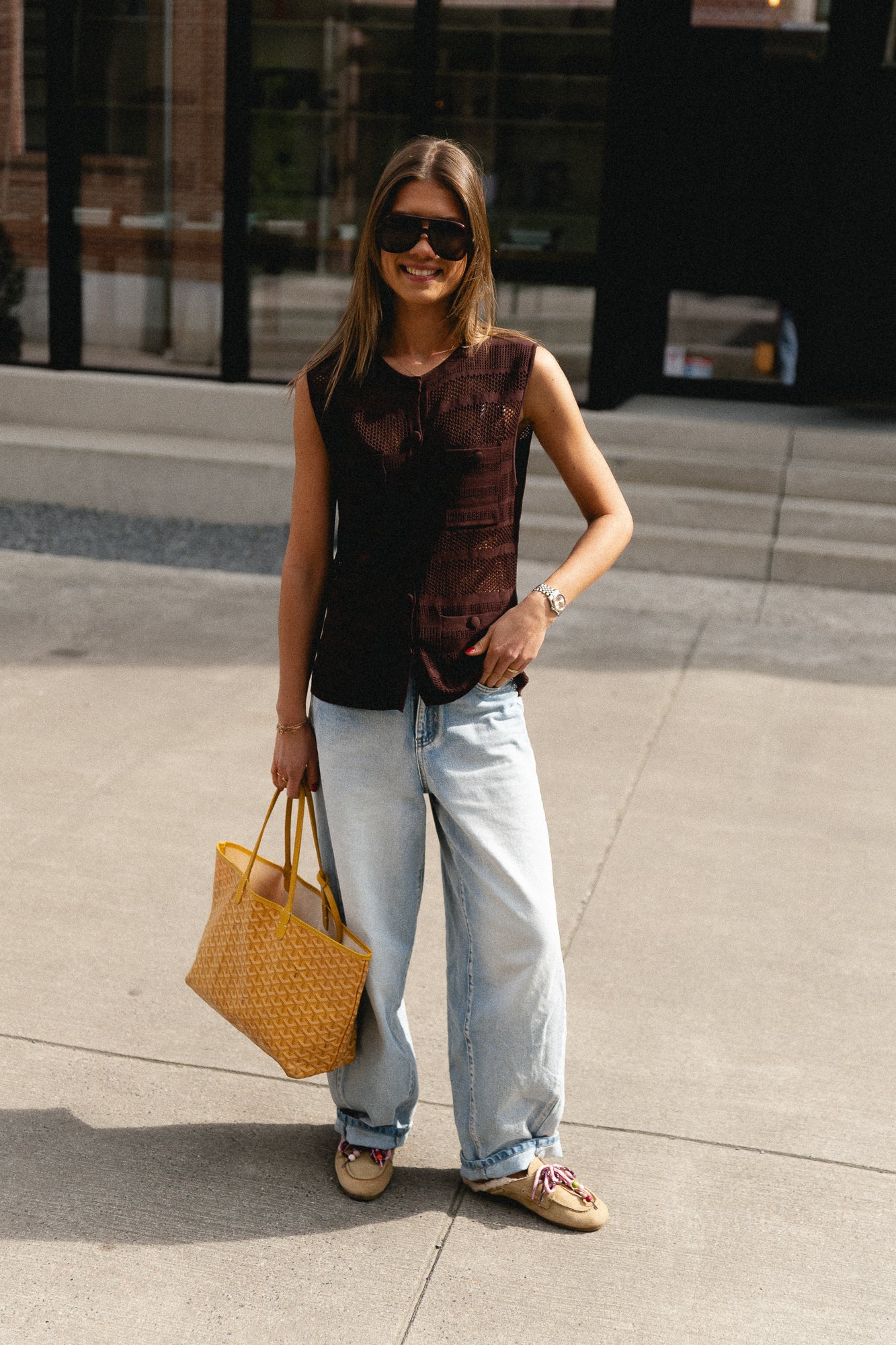 Geos vest hot chocolate