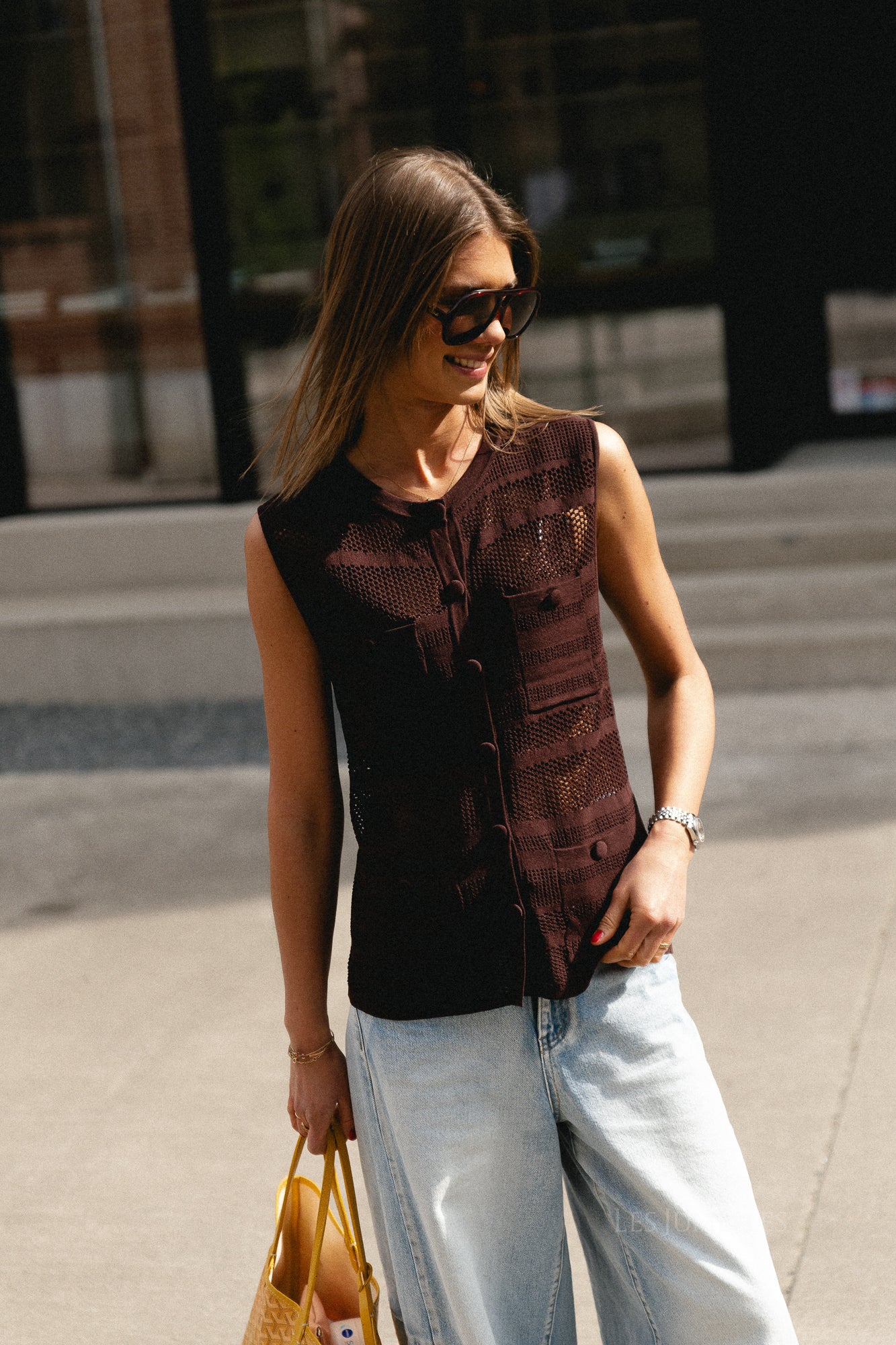 Geos vest hot chocolate