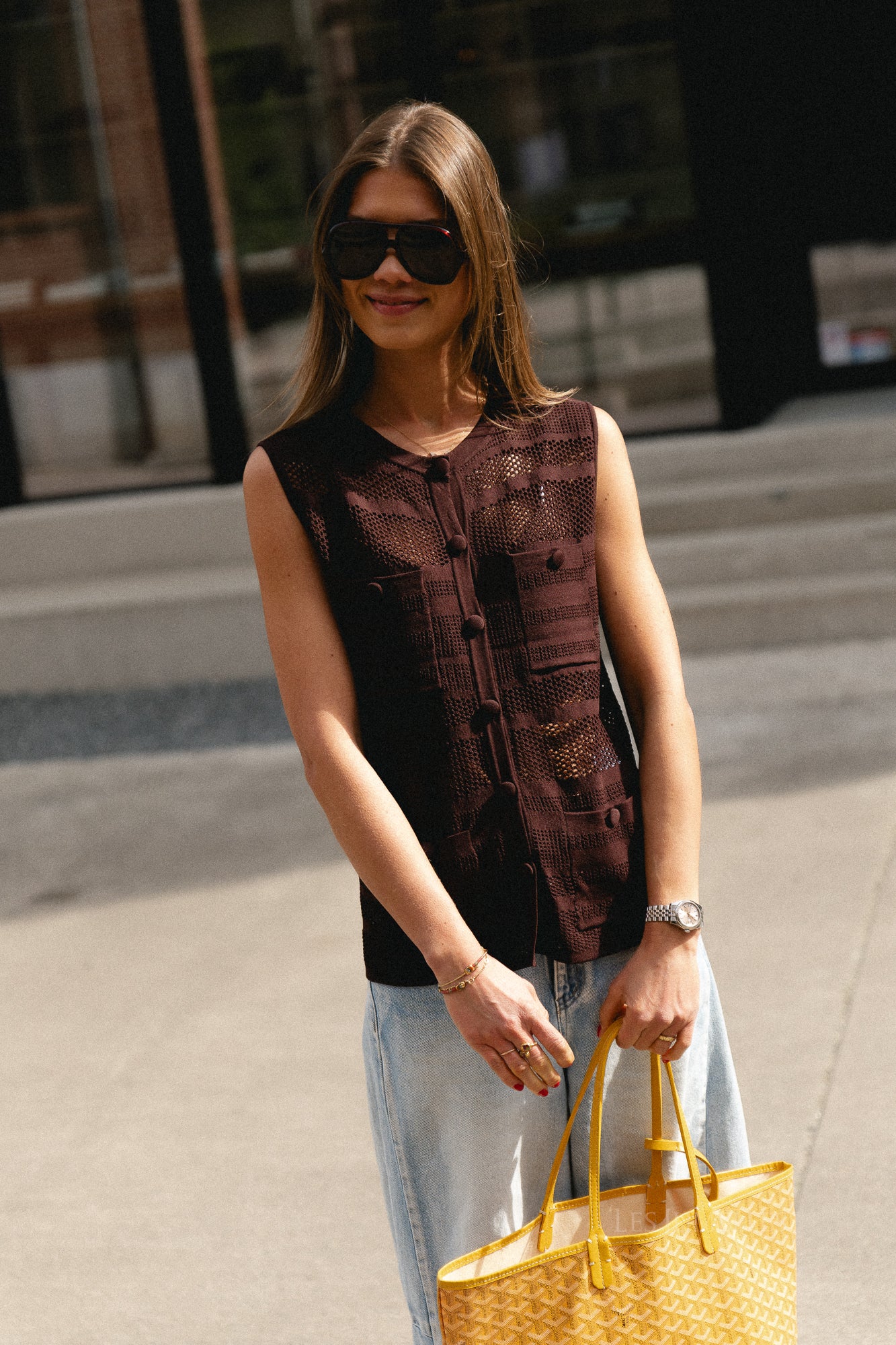 Geos vest hot chocolate