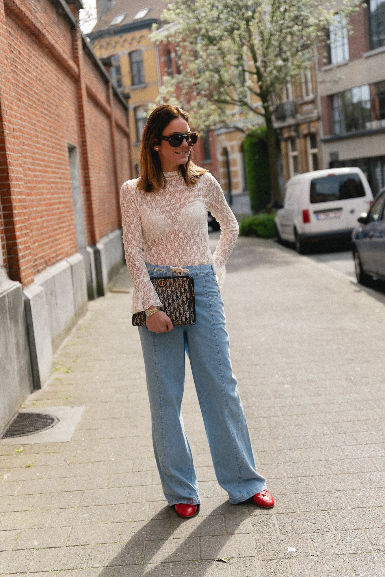 Meave pants light blue