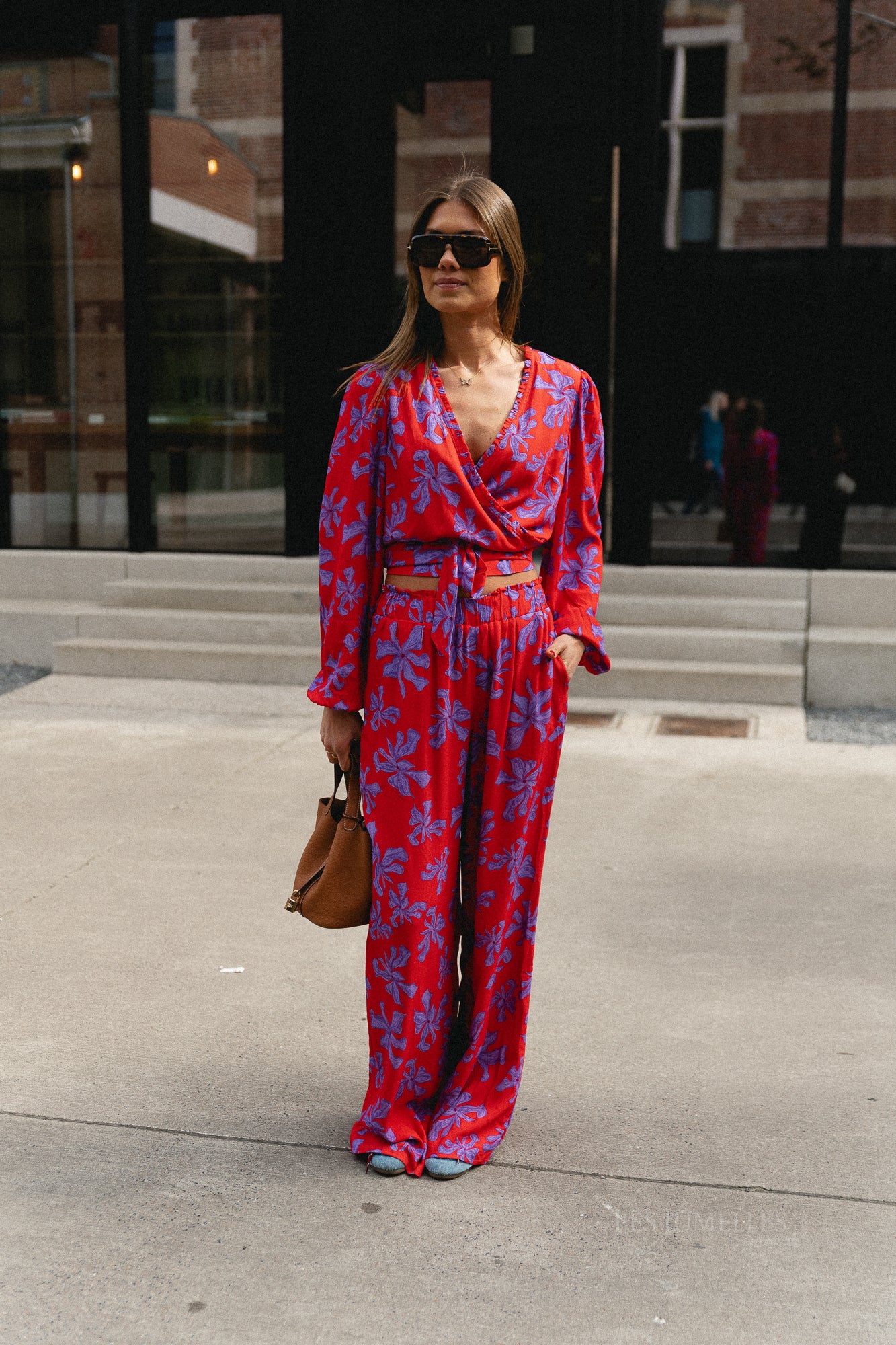 Riley pants wild rose