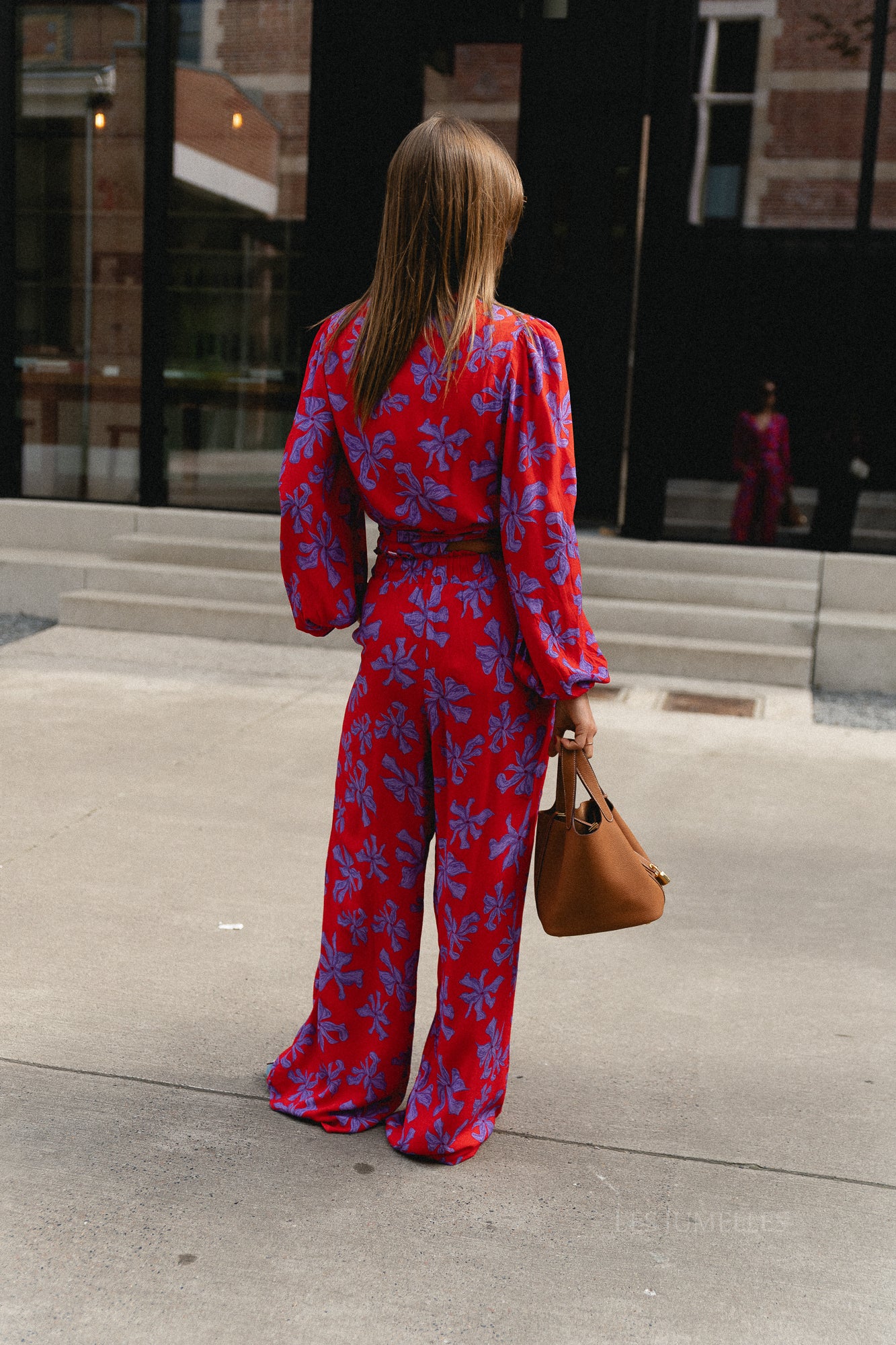 Riley pants wild rose