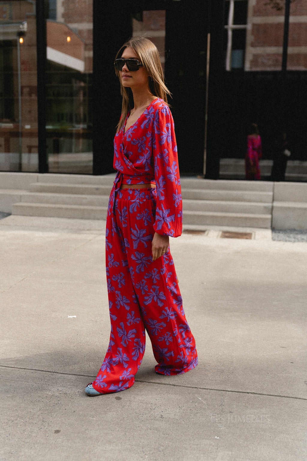 Riley pants wild rose