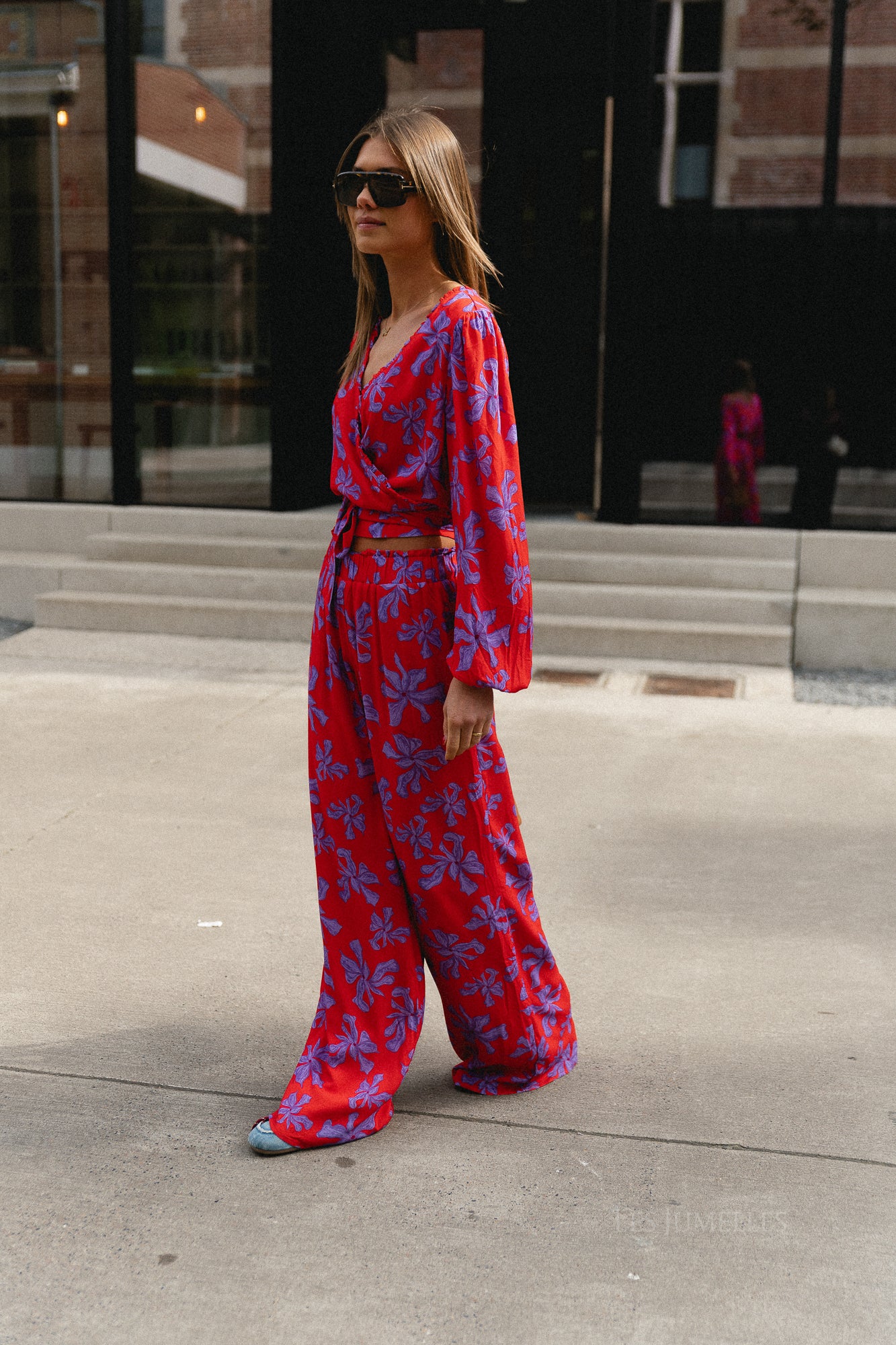 Riley pants wild rose