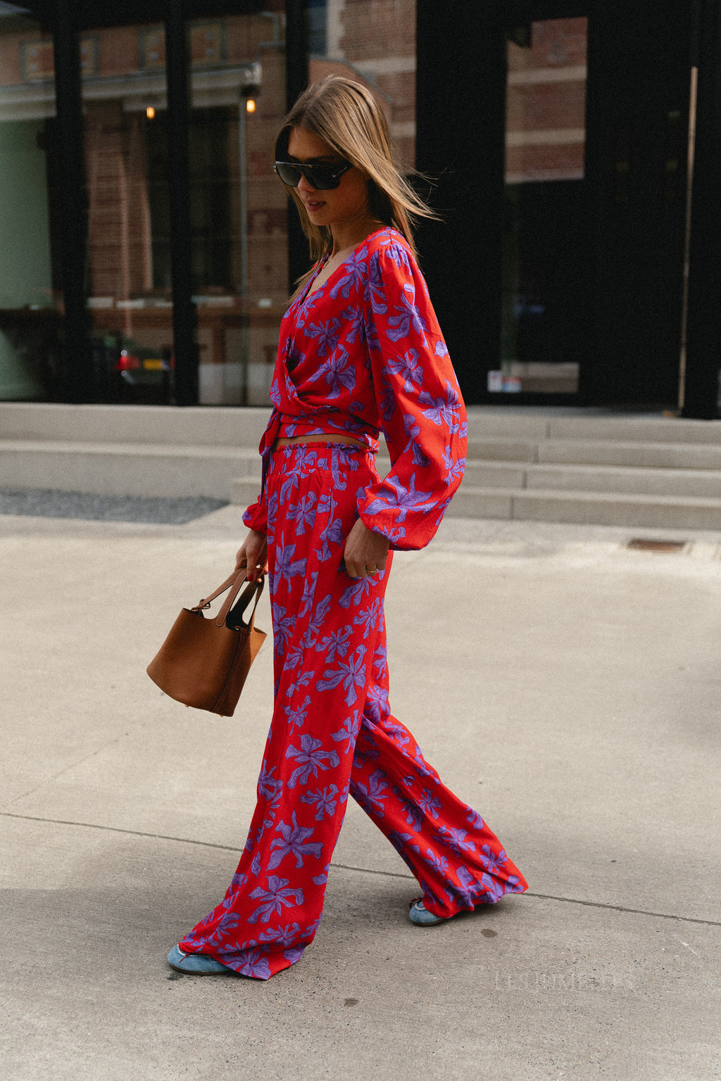 Riley pants wild rose