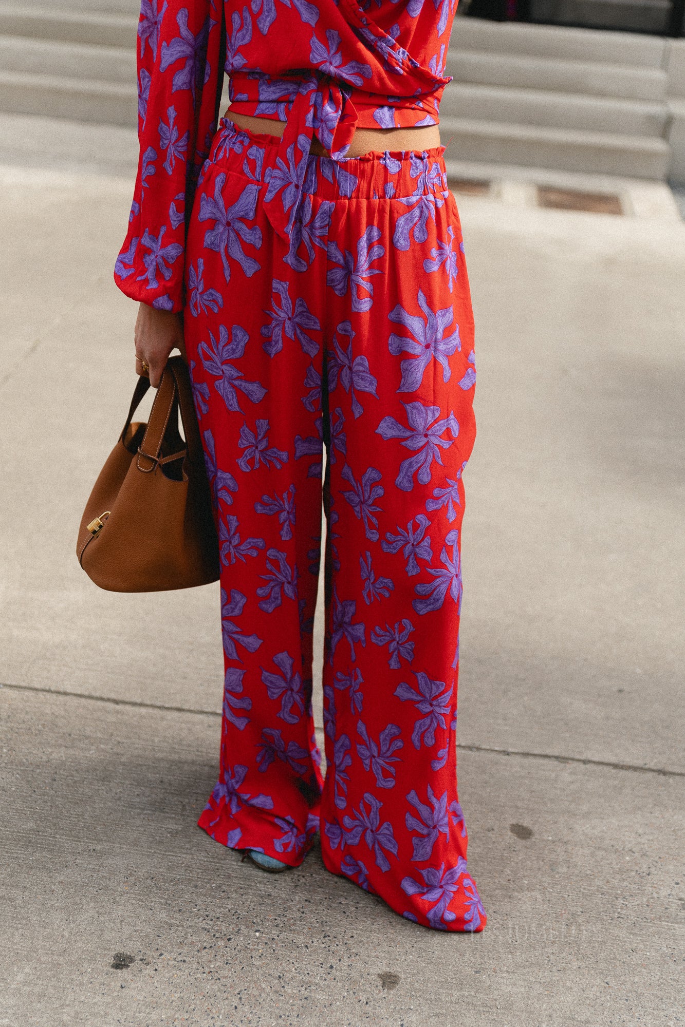 Riley pants wild rose