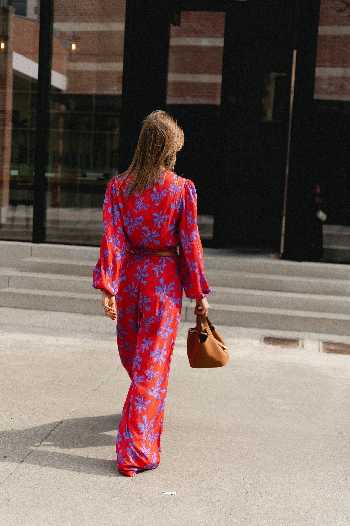 Flora longsleeve wild rose