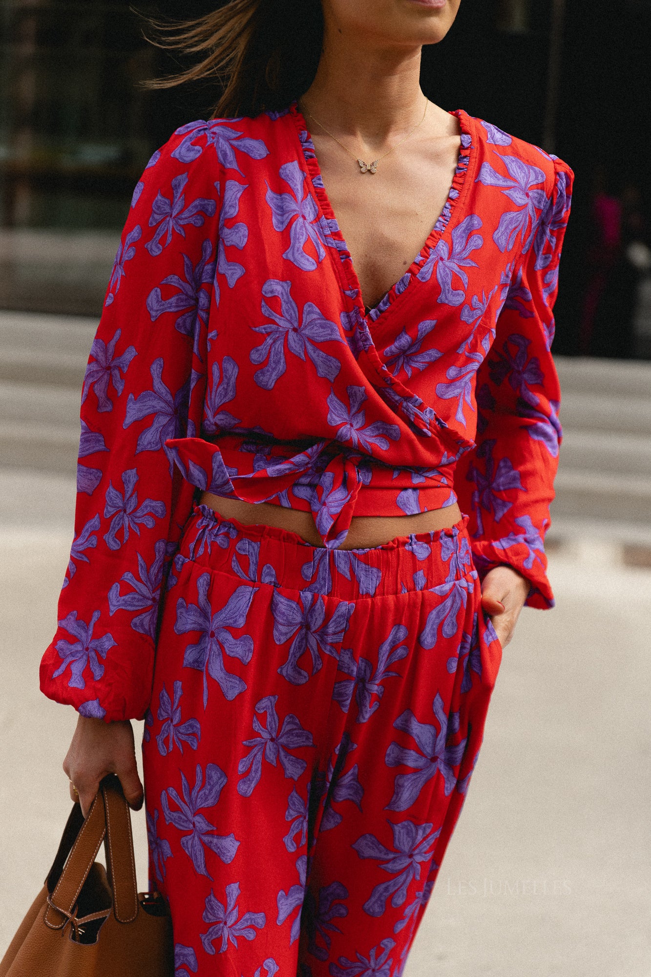 Flora longsleeve wild rose