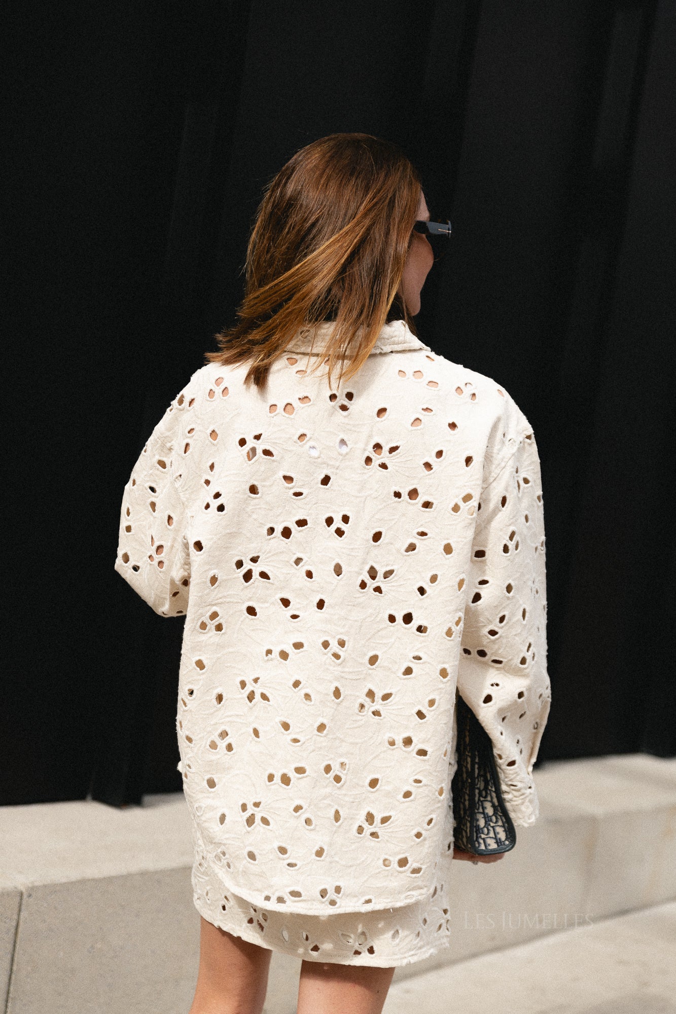 Anisha denim shirt natural beige